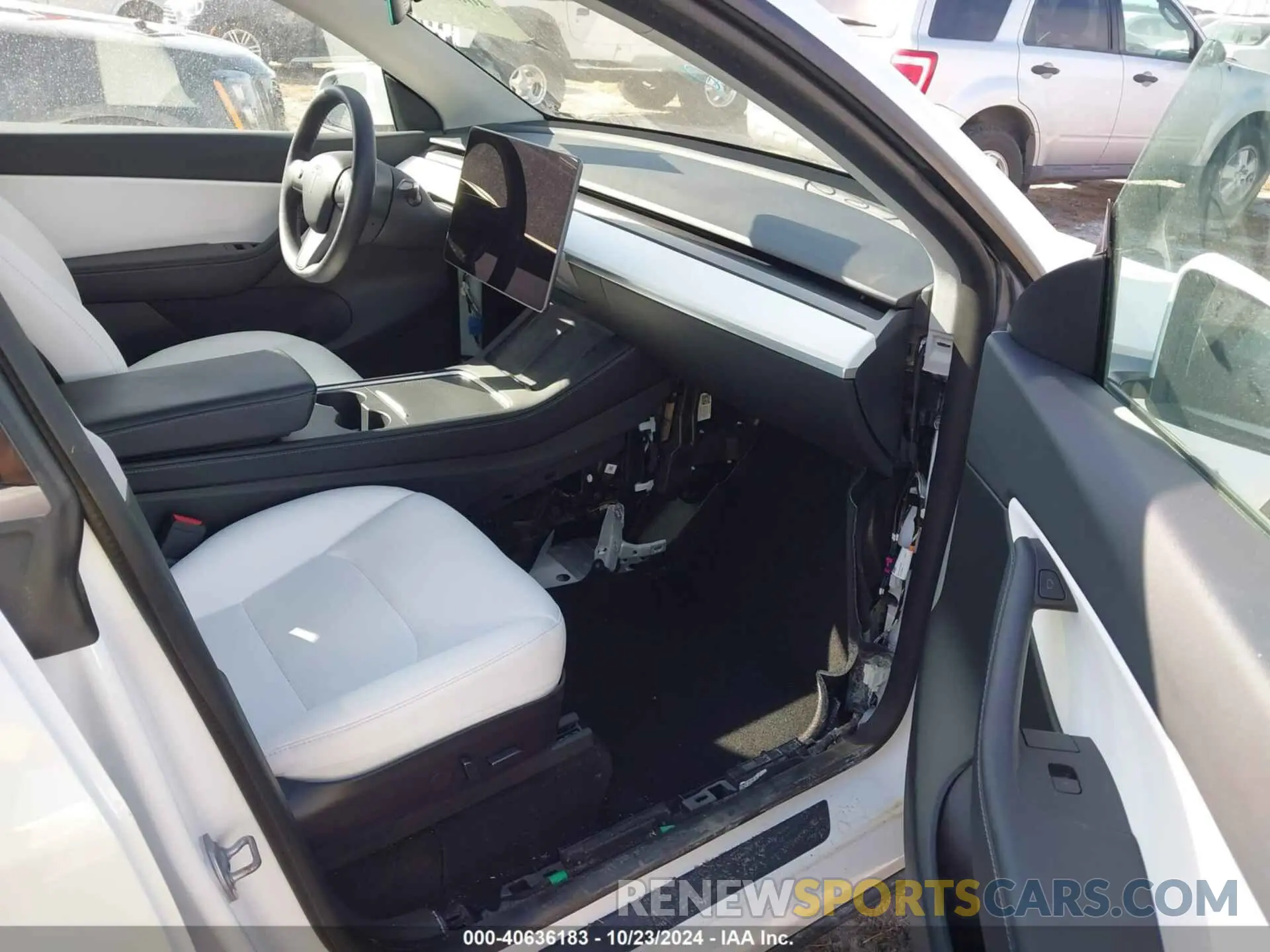5 fotografías del automóvil dañado 7SAYGDEE5NF353422 TESLA MODEL Y 2022