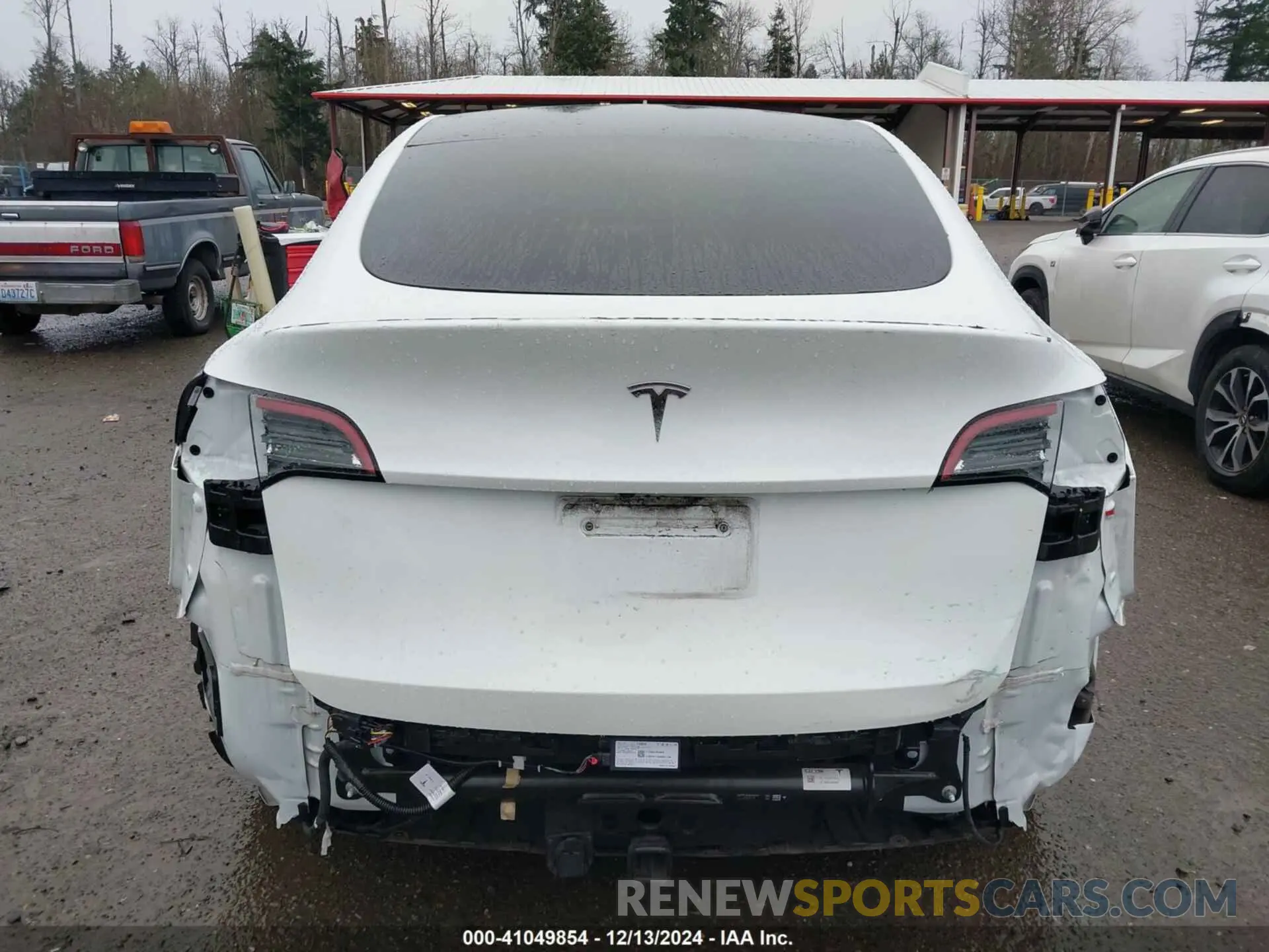 17 fotografías del automóvil dañado 7SAYGDEE5NF361410 TESLA MODEL Y 2022