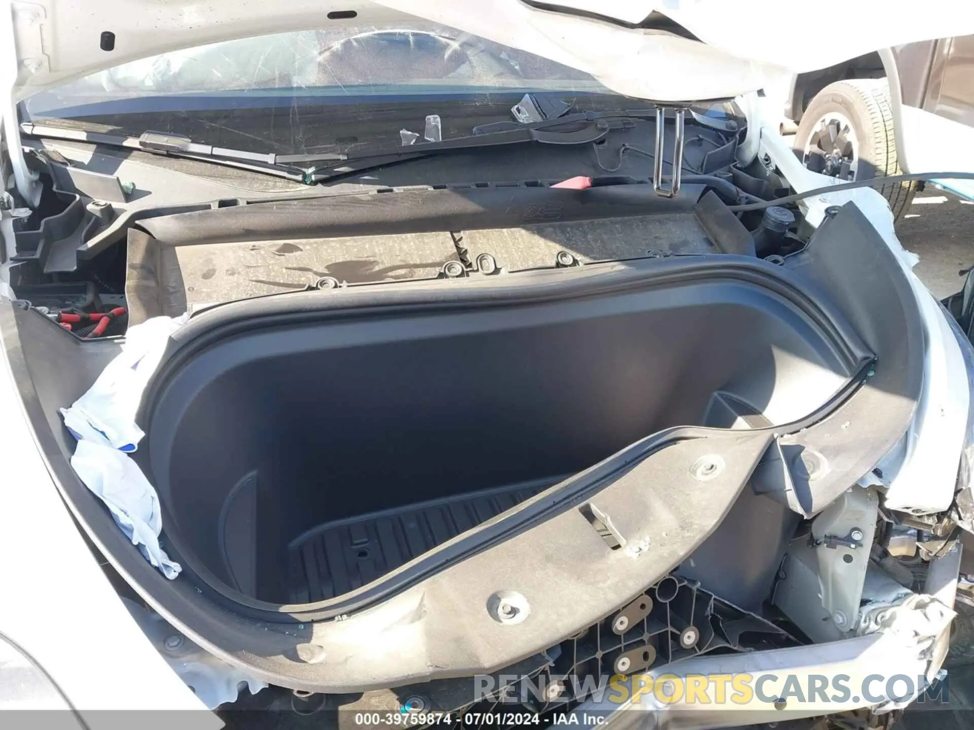10 fotografías del automóvil dañado 7SAYGDEE5NF366199 TESLA MODEL Y 2022