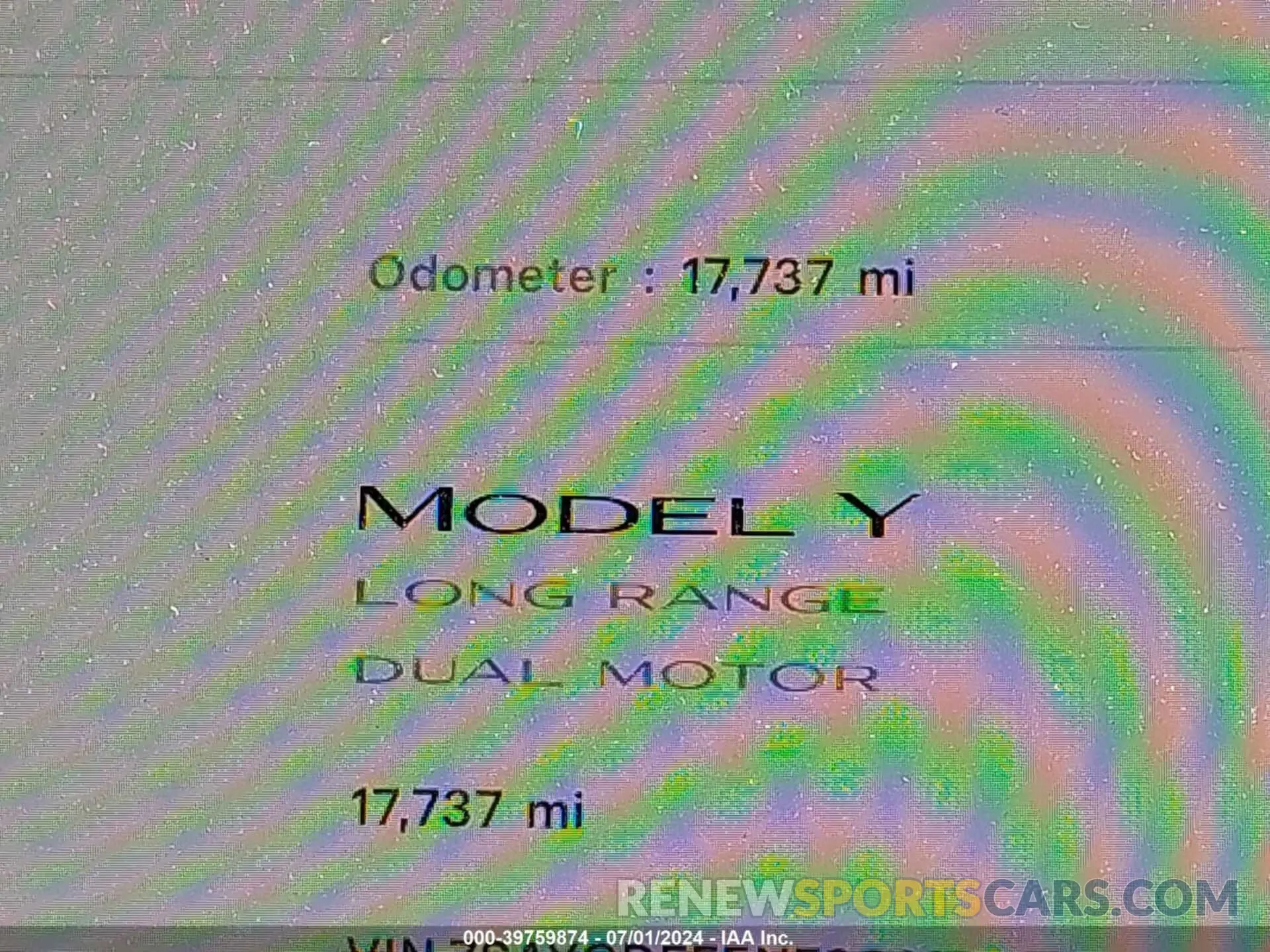 15 fotografías del automóvil dañado 7SAYGDEE5NF366199 TESLA MODEL Y 2022
