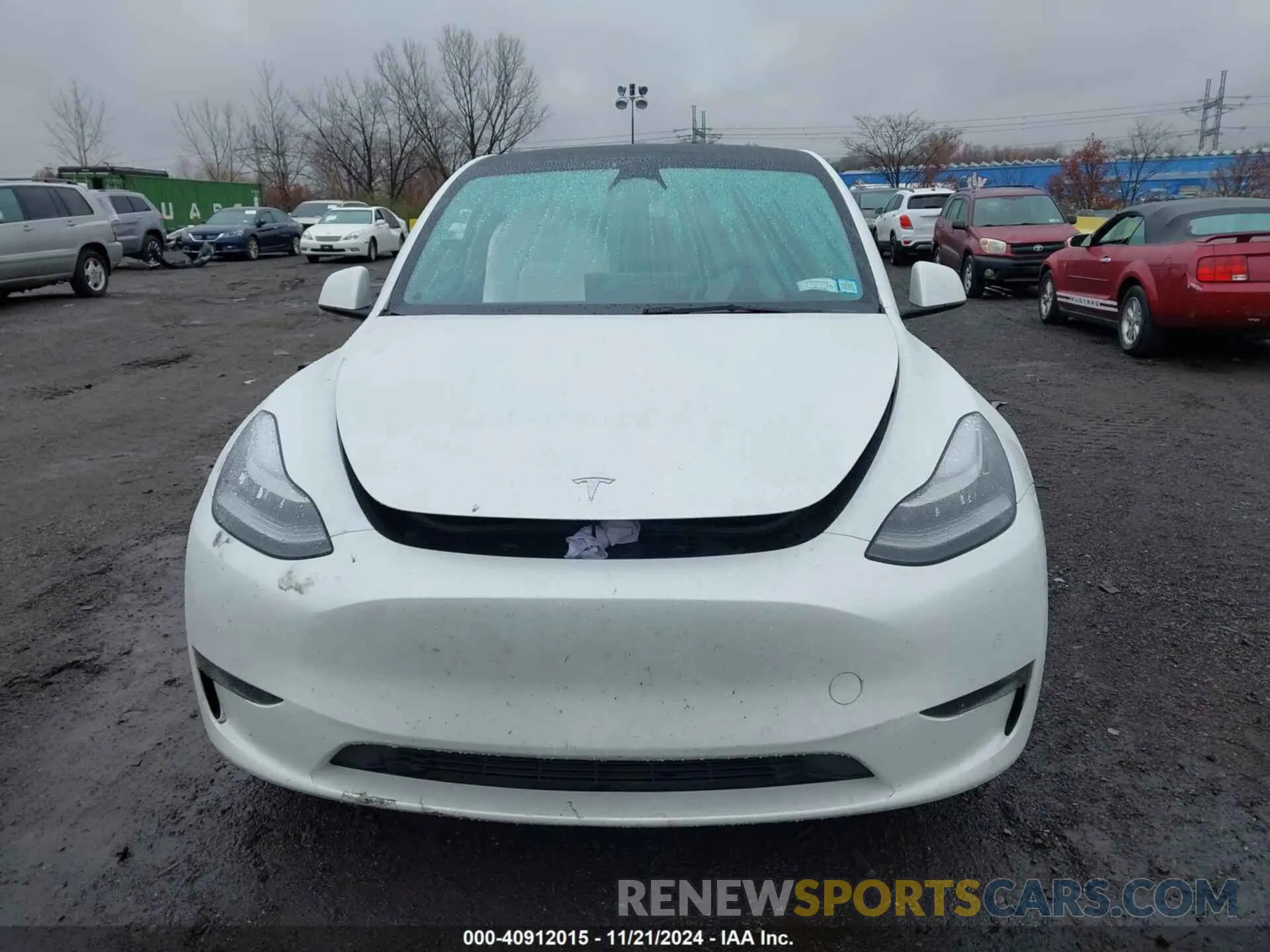 11 fotografías del automóvil dañado 7SAYGDEE5NF389692 TESLA MODEL Y 2022
