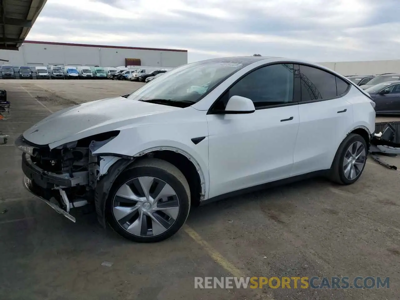 1 fotografías del automóvil dañado 7SAYGDEE5NF435702 TESLA MODEL Y 2022