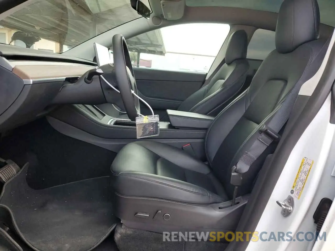 7 fotografías del automóvil dañado 7SAYGDEE5NF435702 TESLA MODEL Y 2022