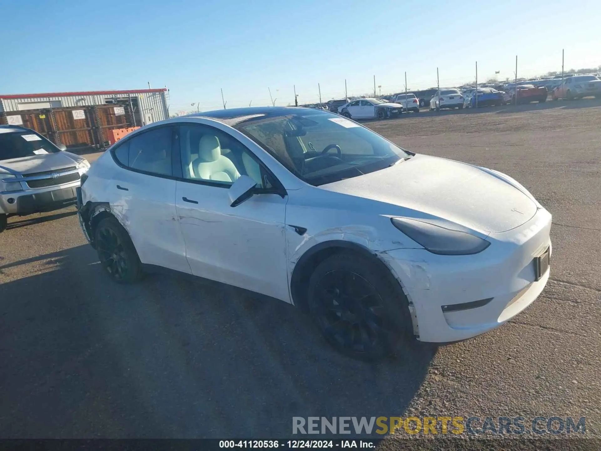 1 fotografías del automóvil dañado 7SAYGDEE5NF458073 TESLA MODEL Y 2022