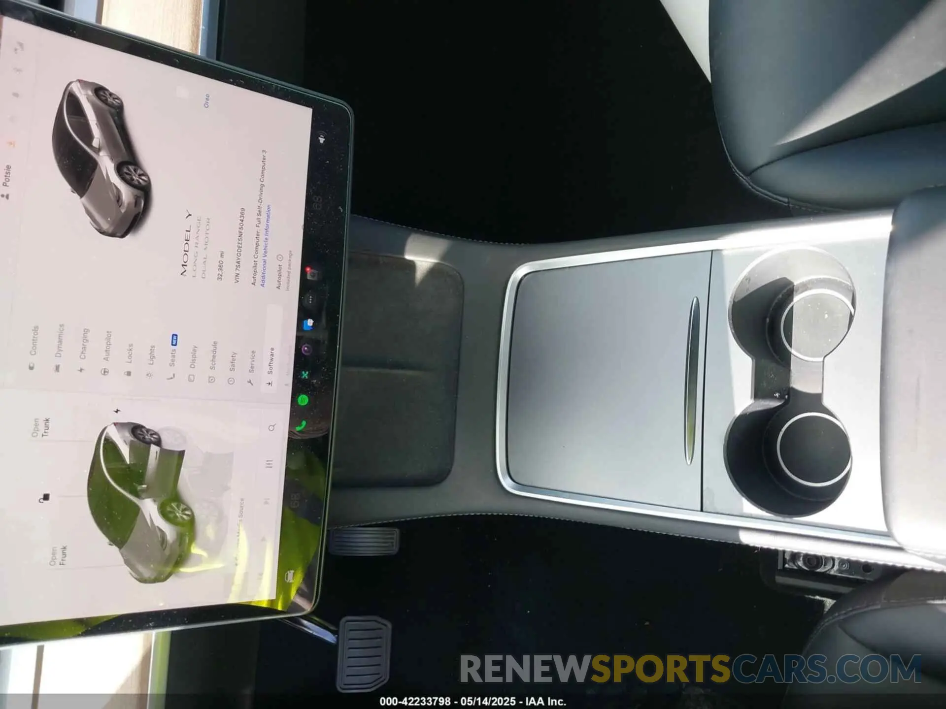 11 fotografías del automóvil dañado 7SAYGDEE5NF504369 TESLA MODEL Y 2022
