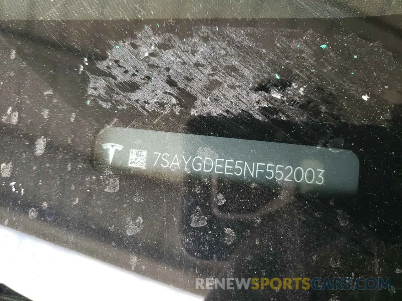 13 fotografías del automóvil dañado 7SAYGDEE5NF552003 TESLA MODEL Y 2022