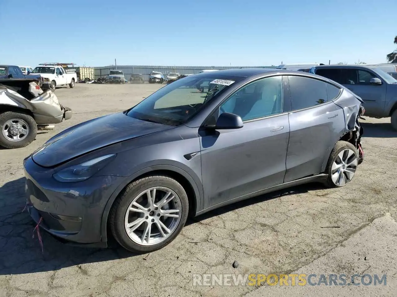 1 fotografías del automóvil dañado 7SAYGDEE5NF553071 TESLA MODEL Y 2022