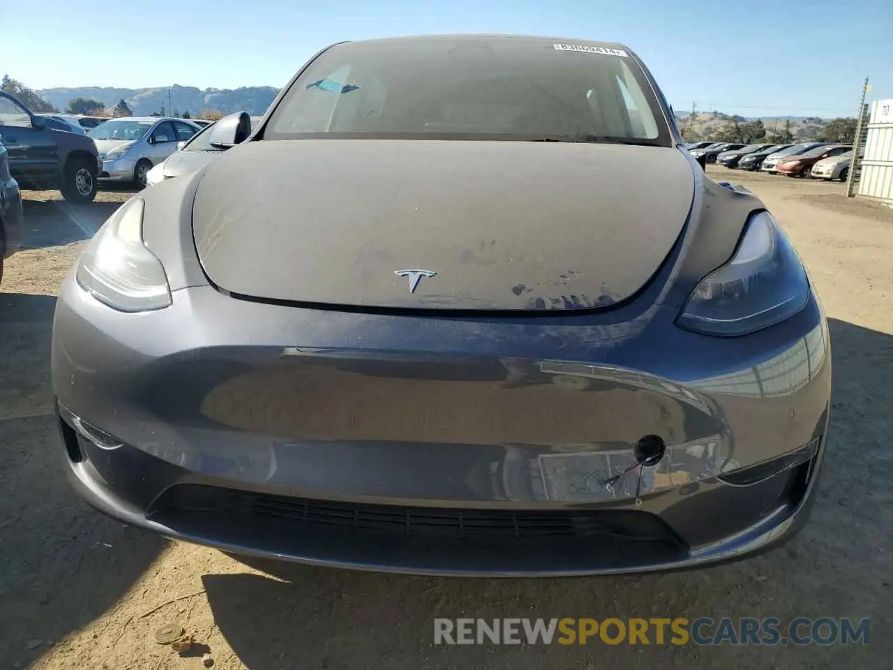 5 fotografías del automóvil dañado 7SAYGDEE5NF555144 TESLA MODEL Y 2022
