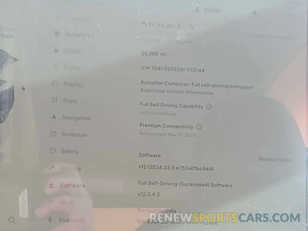 9 fotografías del automóvil dañado 7SAYGDEE5NF555144 TESLA MODEL Y 2022