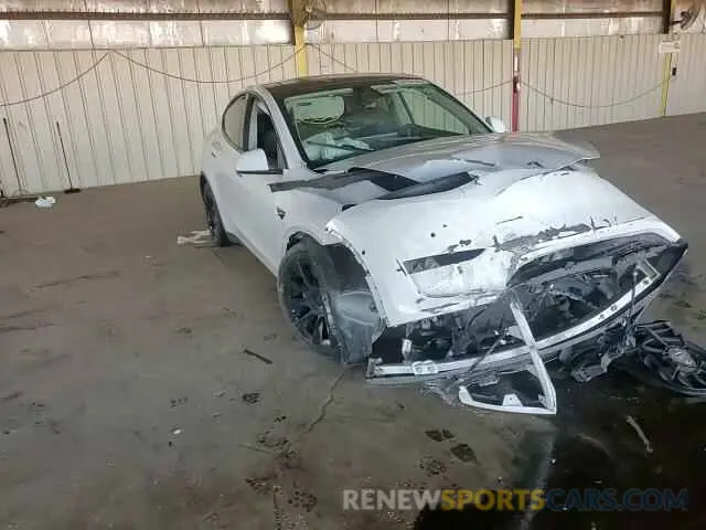 14 fotografías del automóvil dañado 7SAYGDEE6NA018764 TESLA MODEL Y 2022