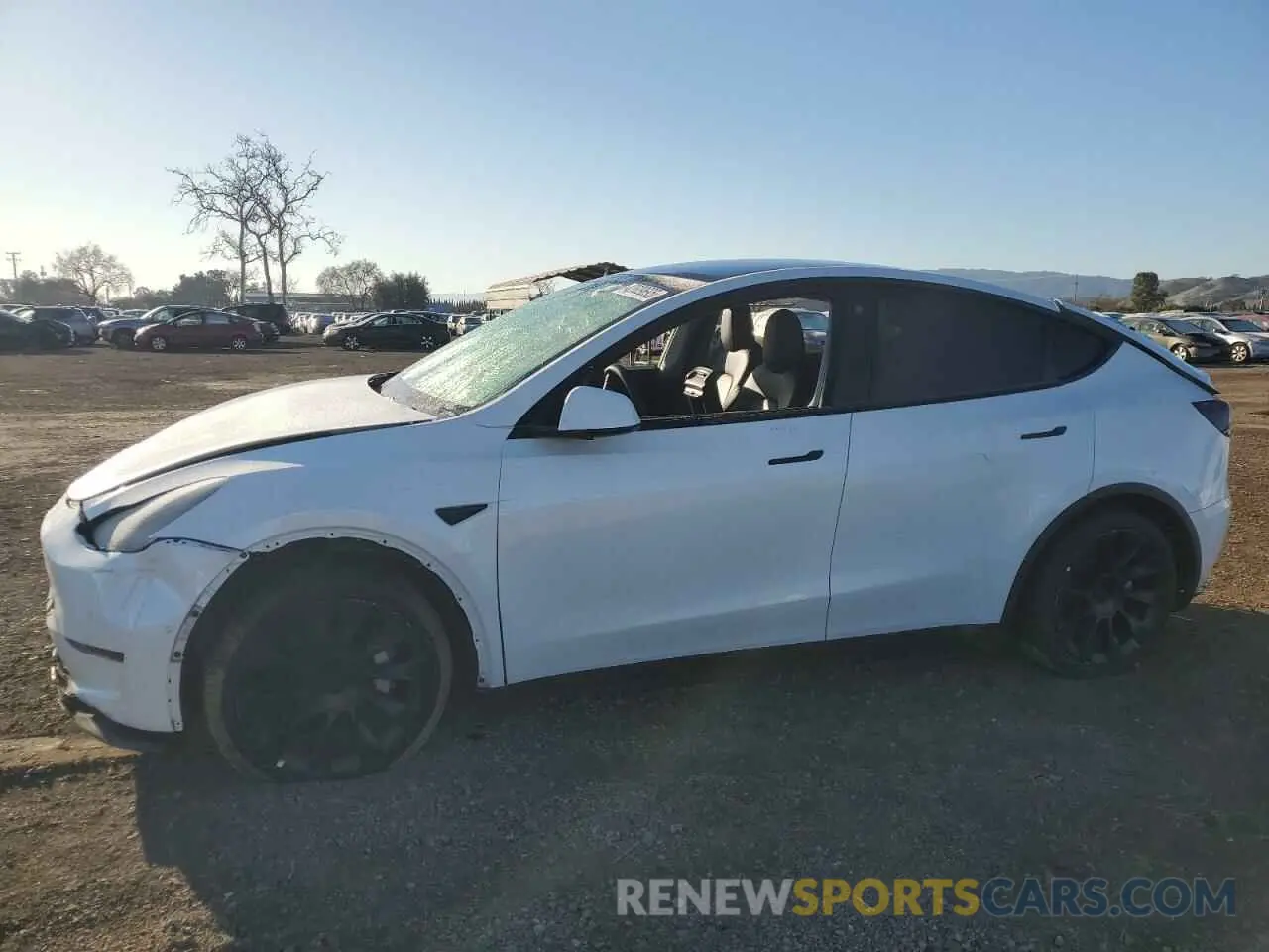 1 fotografías del automóvil dañado 7SAYGDEE6NF330165 TESLA MODEL Y 2022
