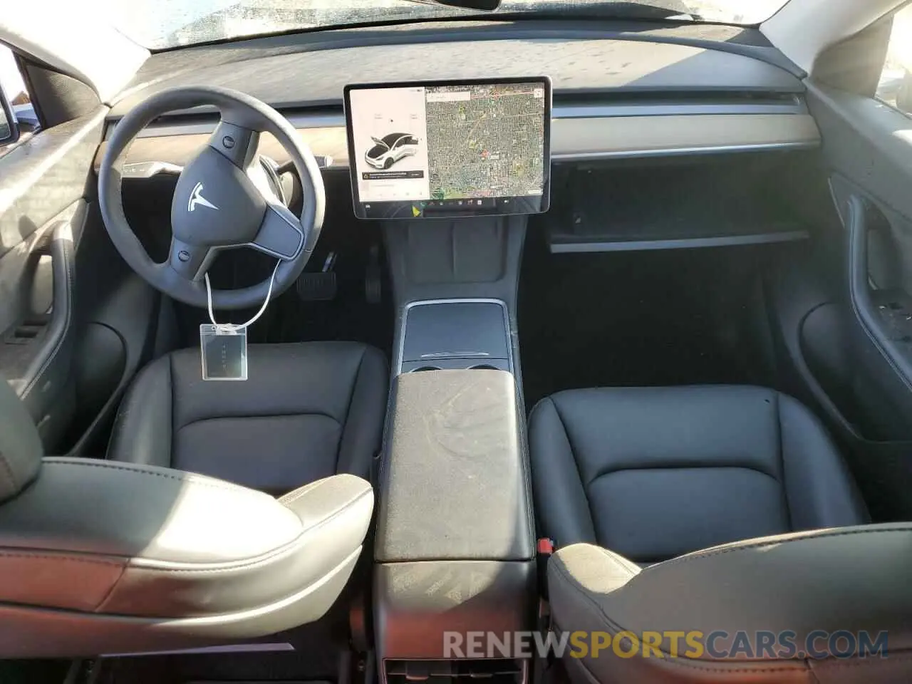 8 fotografías del automóvil dañado 7SAYGDEE6NF330165 TESLA MODEL Y 2022