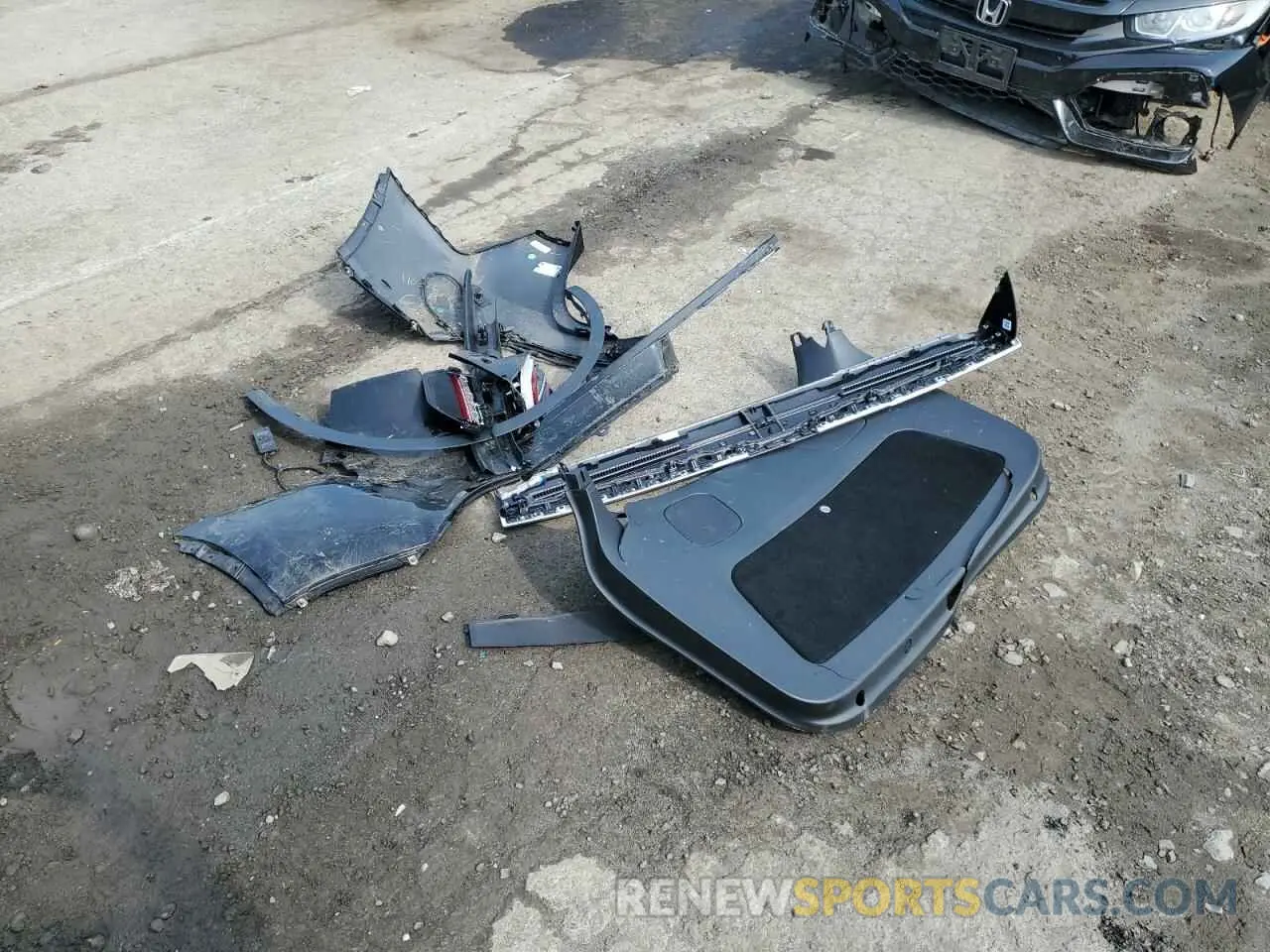 12 fotografías del automóvil dañado 7SAYGDEE6NF386753 TESLA MODEL Y 2022