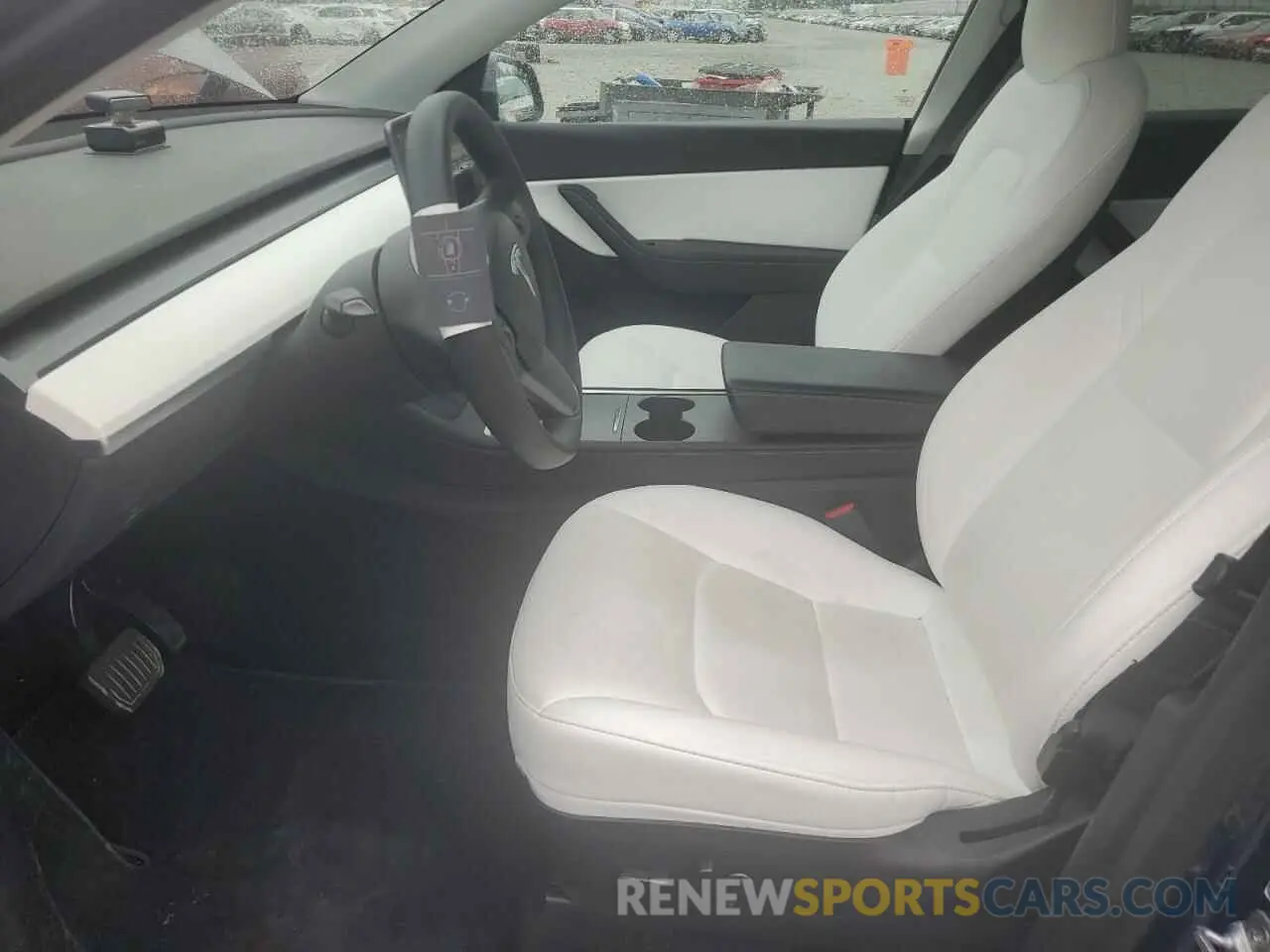 7 fotografías del automóvil dañado 7SAYGDEE6NF429651 TESLA MODEL Y 2022