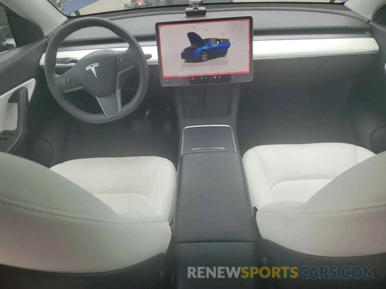8 fotografías del automóvil dañado 7SAYGDEE6NF429651 TESLA MODEL Y 2022