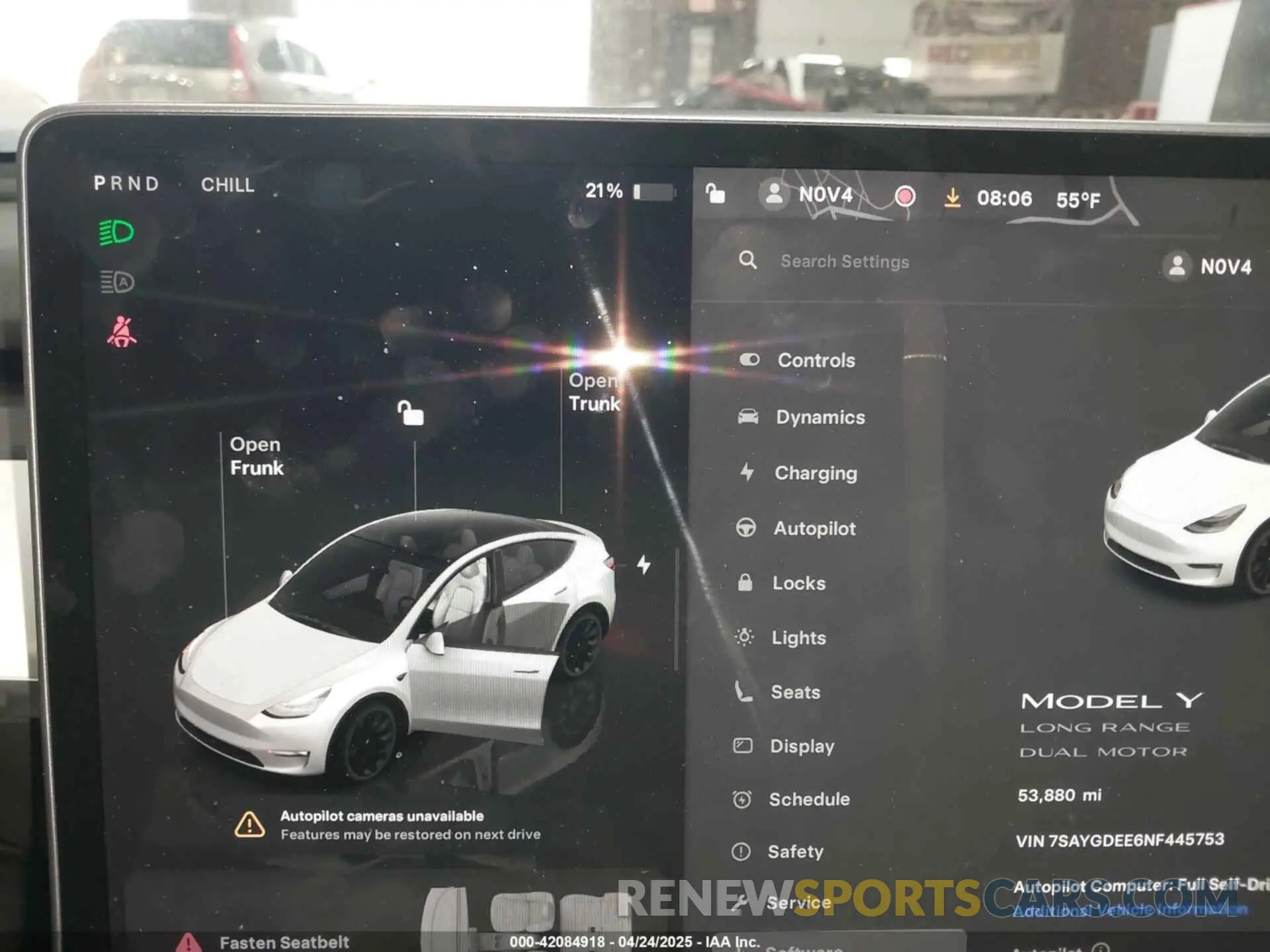 17 fotografías del automóvil dañado 7SAYGDEE6NF445753 TESLA MODEL Y 2022