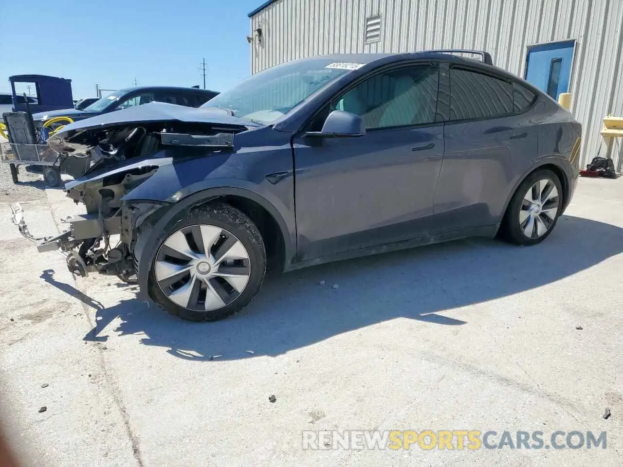 1 fotografías del automóvil dañado 7SAYGDEE6NF465873 TESLA MODEL Y 2022