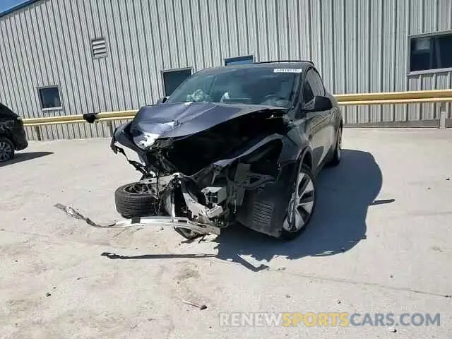 13 fotografías del automóvil dañado 7SAYGDEE6NF465873 TESLA MODEL Y 2022
