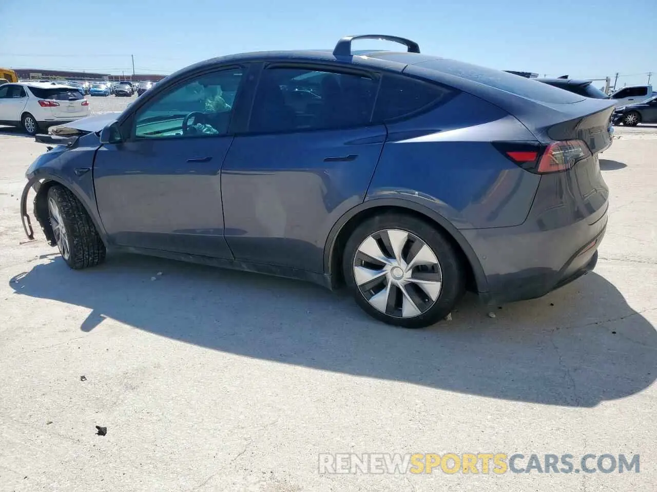 2 fotografías del automóvil dañado 7SAYGDEE6NF465873 TESLA MODEL Y 2022