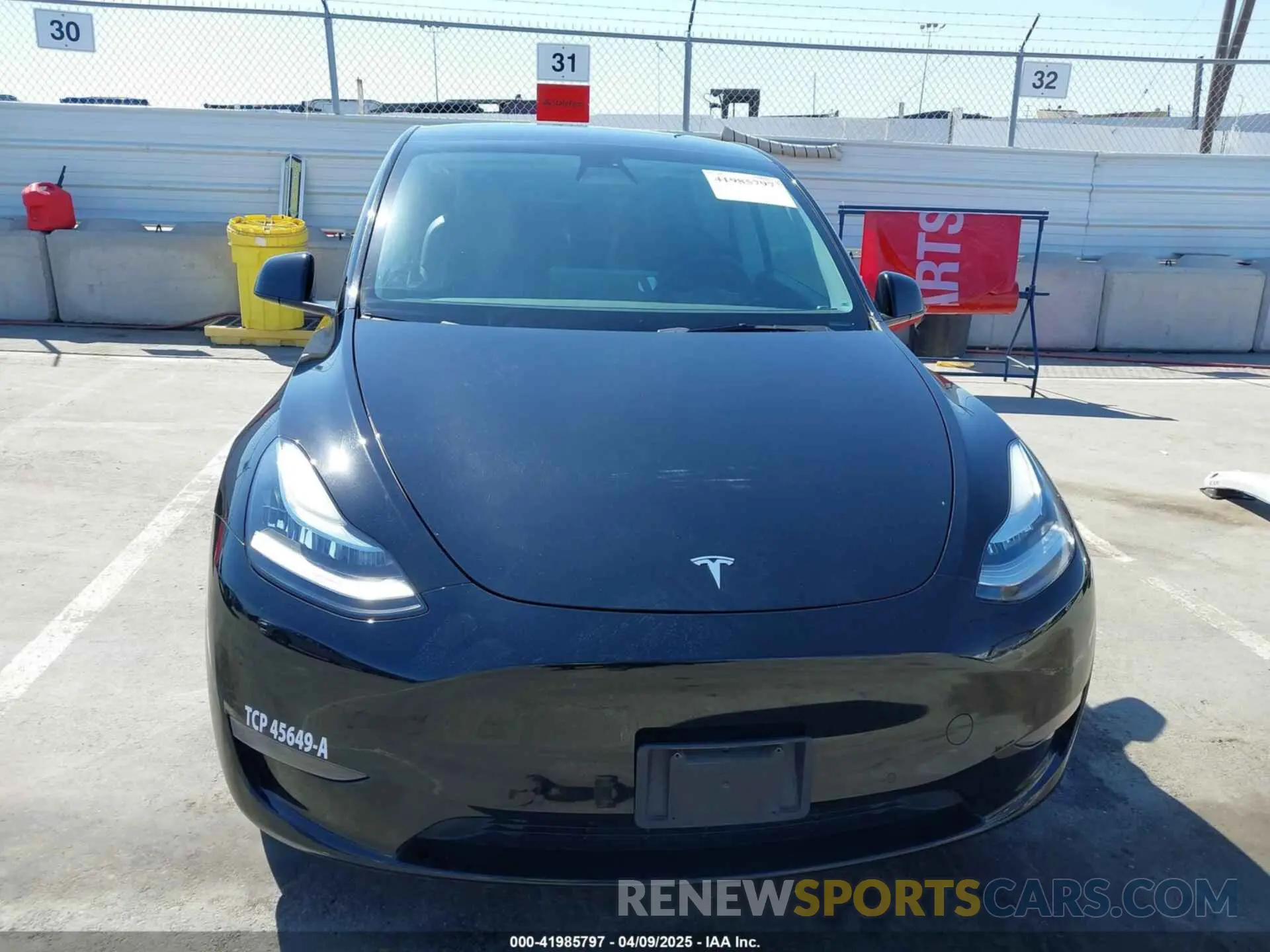 13 fotografías del automóvil dañado 7SAYGDEE6NF480471 TESLA MODEL Y 2022