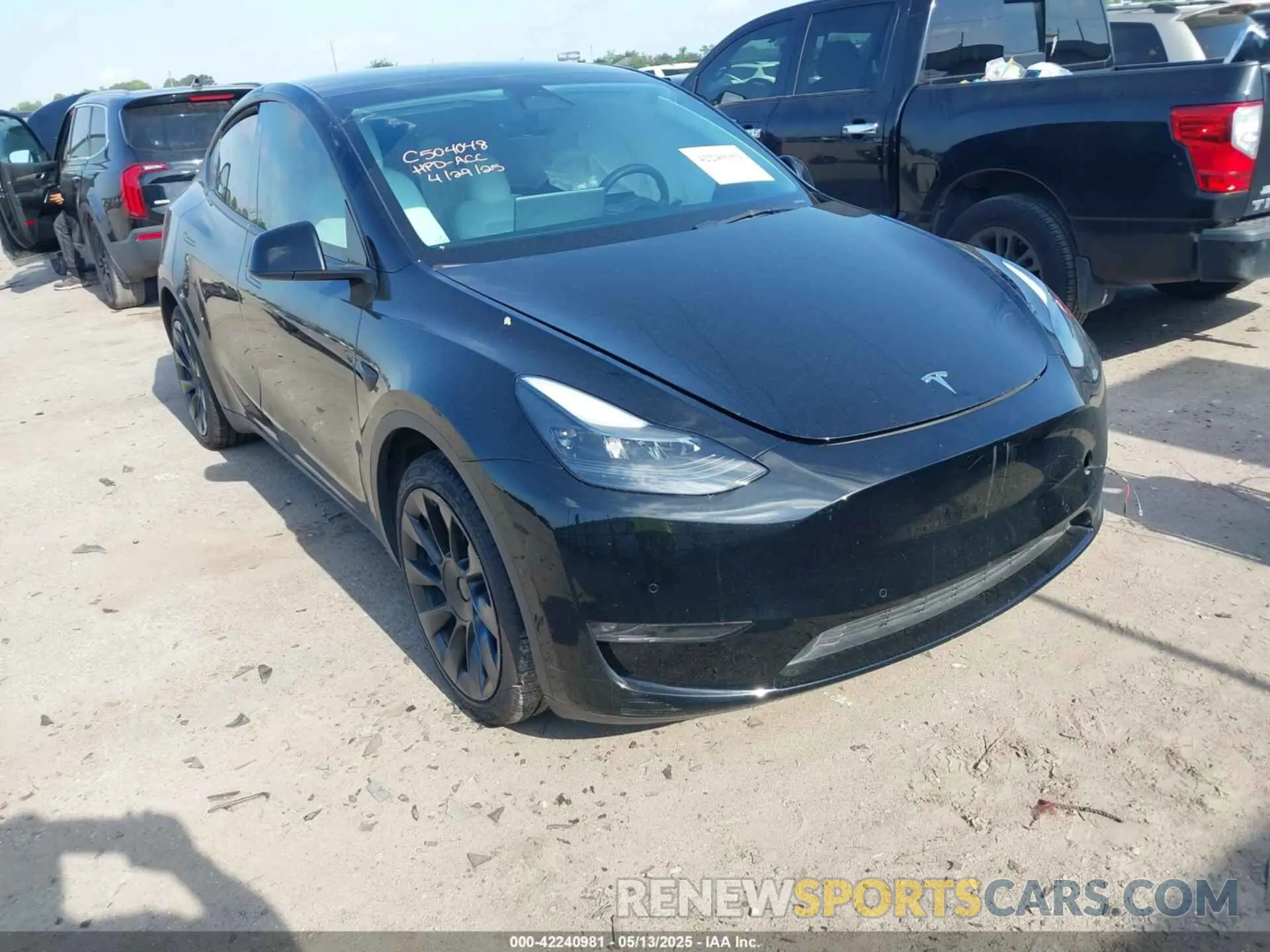1 fotografías del automóvil dañado 7SAYGDEE6NF515462 TESLA MODEL Y 2022