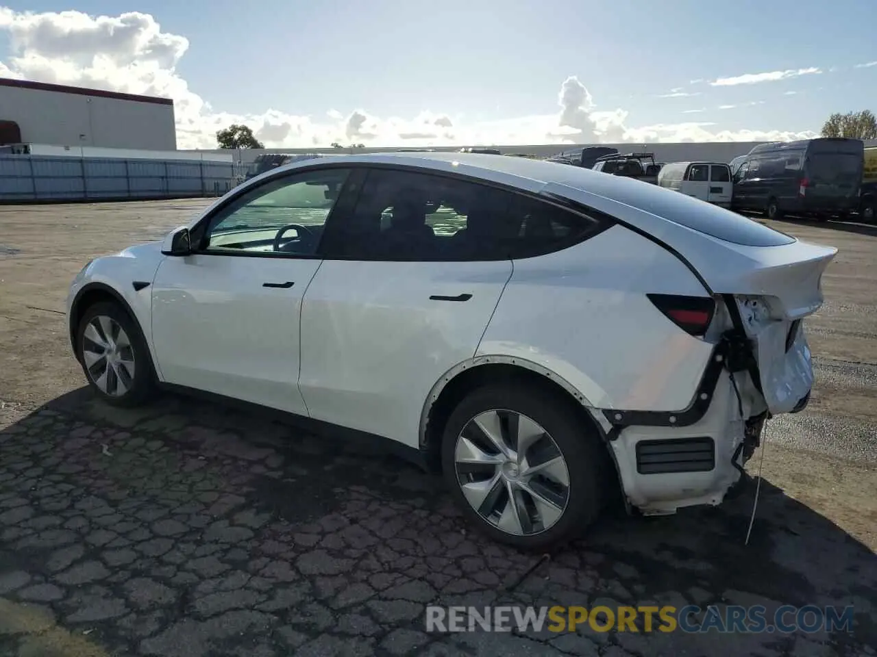 2 fotografías del automóvil dañado 7SAYGDEE6NF567500 TESLA MODEL Y 2022