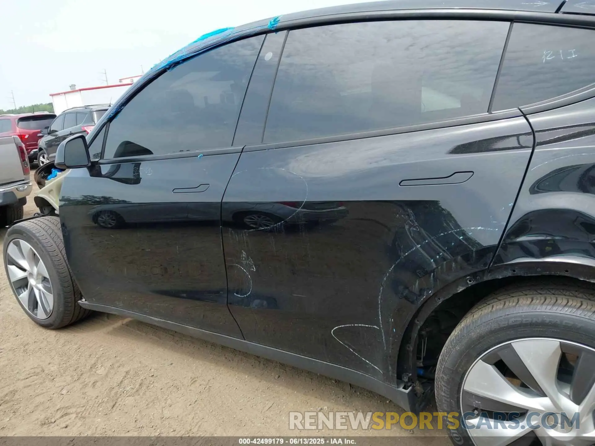 14 fotografías del automóvil dañado 7SAYGDEE7NA005151 TESLA MODEL Y 2022