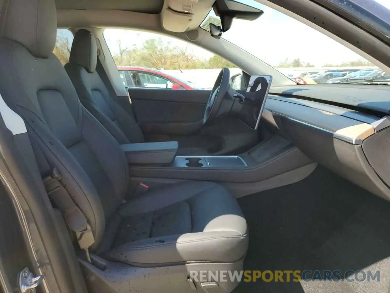 5 fotografías del automóvil dañado 7SAYGDEE7NA005943 TESLA MODEL Y 2022