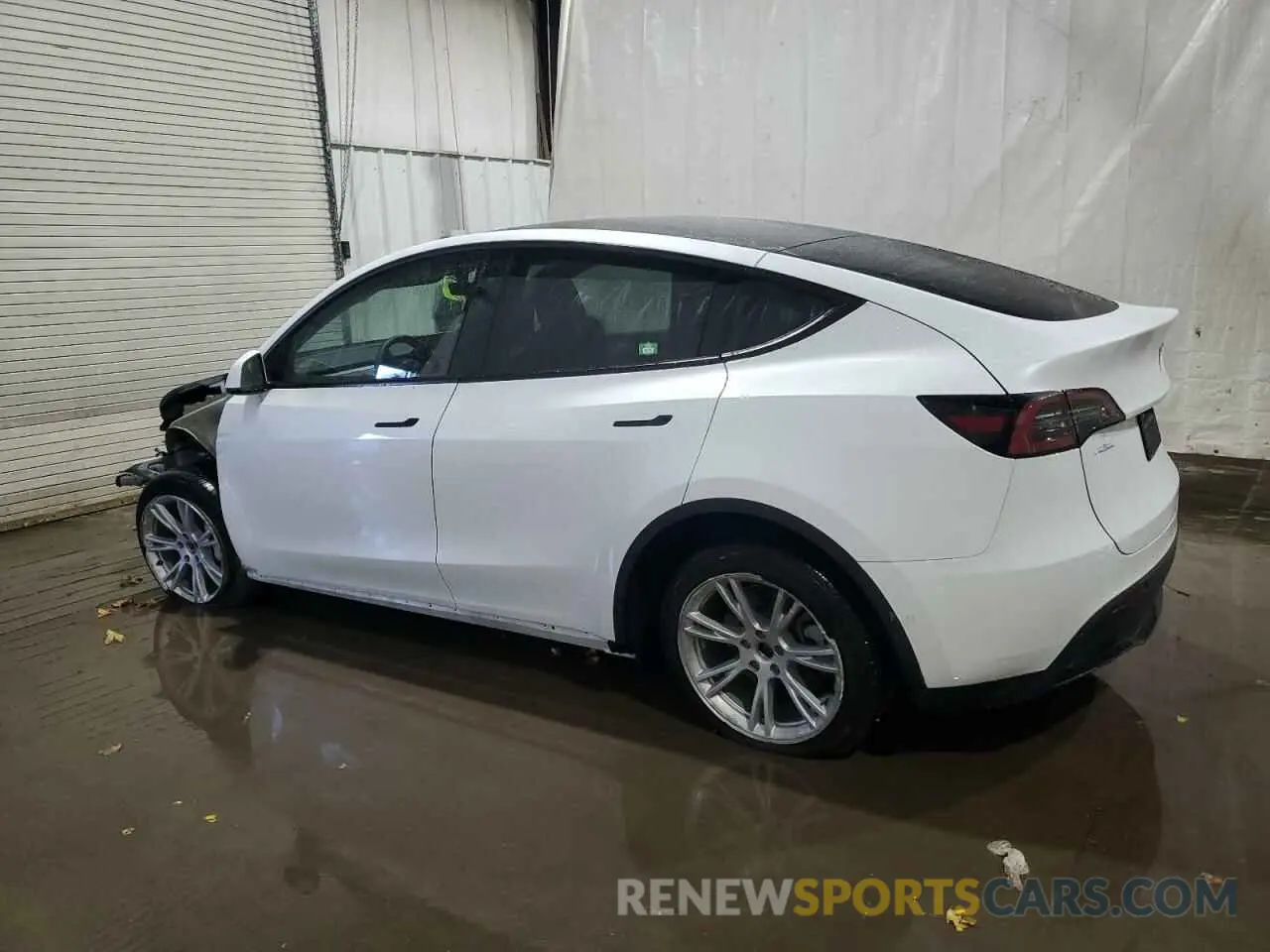2 fotografías del automóvil dañado 7SAYGDEE7NA010026 TESLA MODEL Y 2022