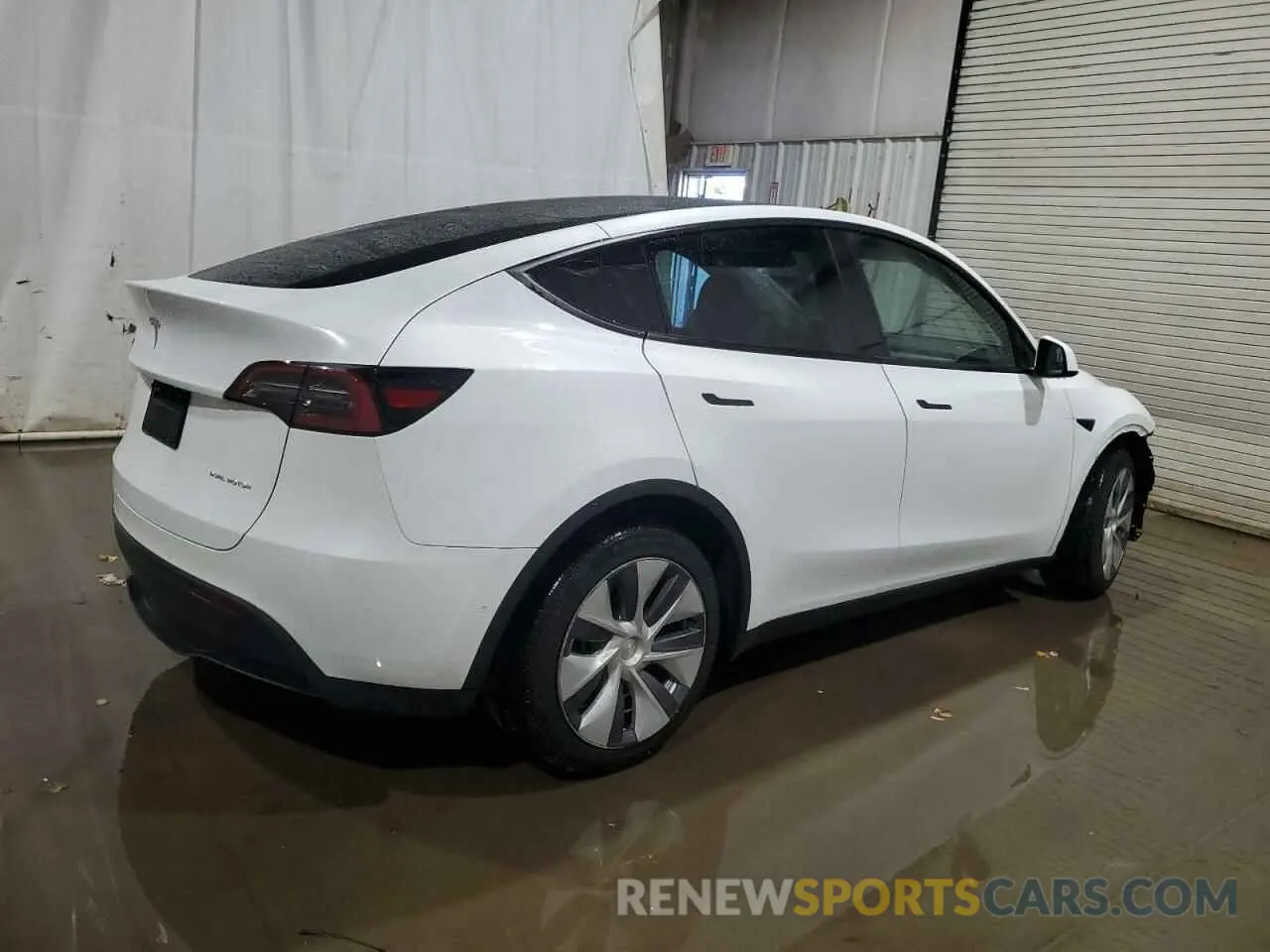3 fotografías del automóvil dañado 7SAYGDEE7NA010026 TESLA MODEL Y 2022
