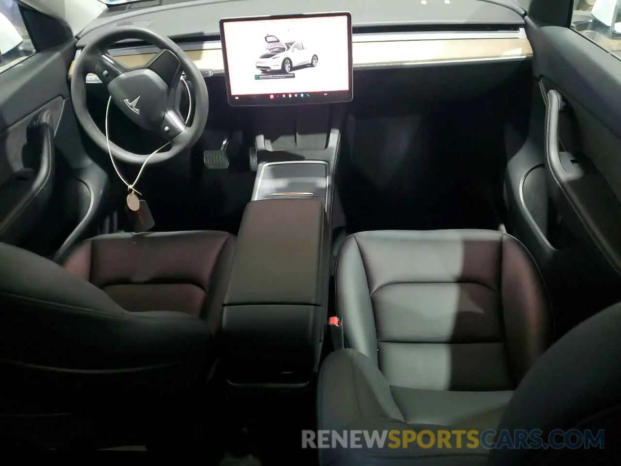 8 fotografías del automóvil dañado 7SAYGDEE7NA010026 TESLA MODEL Y 2022