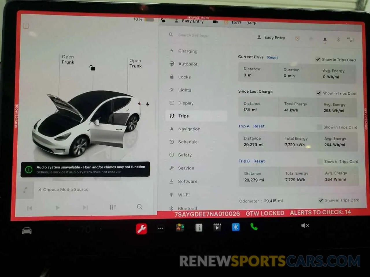 9 fotografías del automóvil dañado 7SAYGDEE7NA010026 TESLA MODEL Y 2022