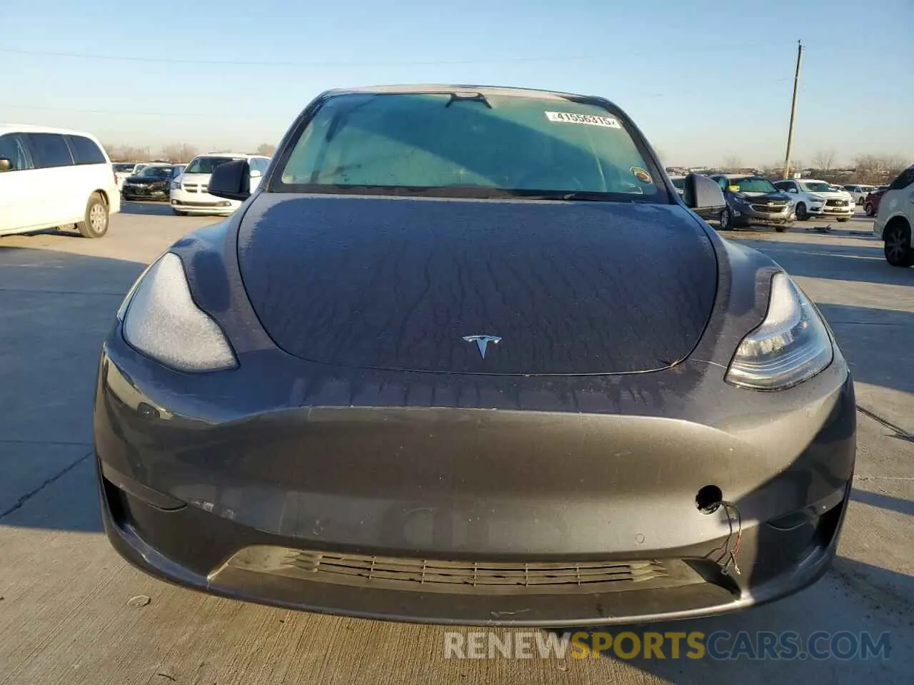 5 fotografías del automóvil dañado 7SAYGDEE7NA013492 TESLA MODEL Y 2022