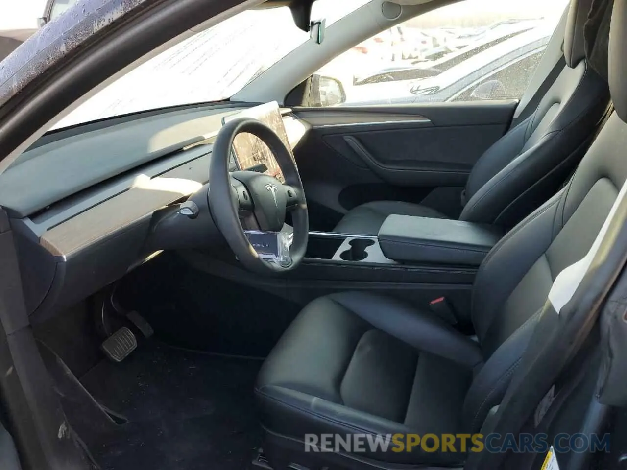 7 fotografías del automóvil dañado 7SAYGDEE7NA013492 TESLA MODEL Y 2022