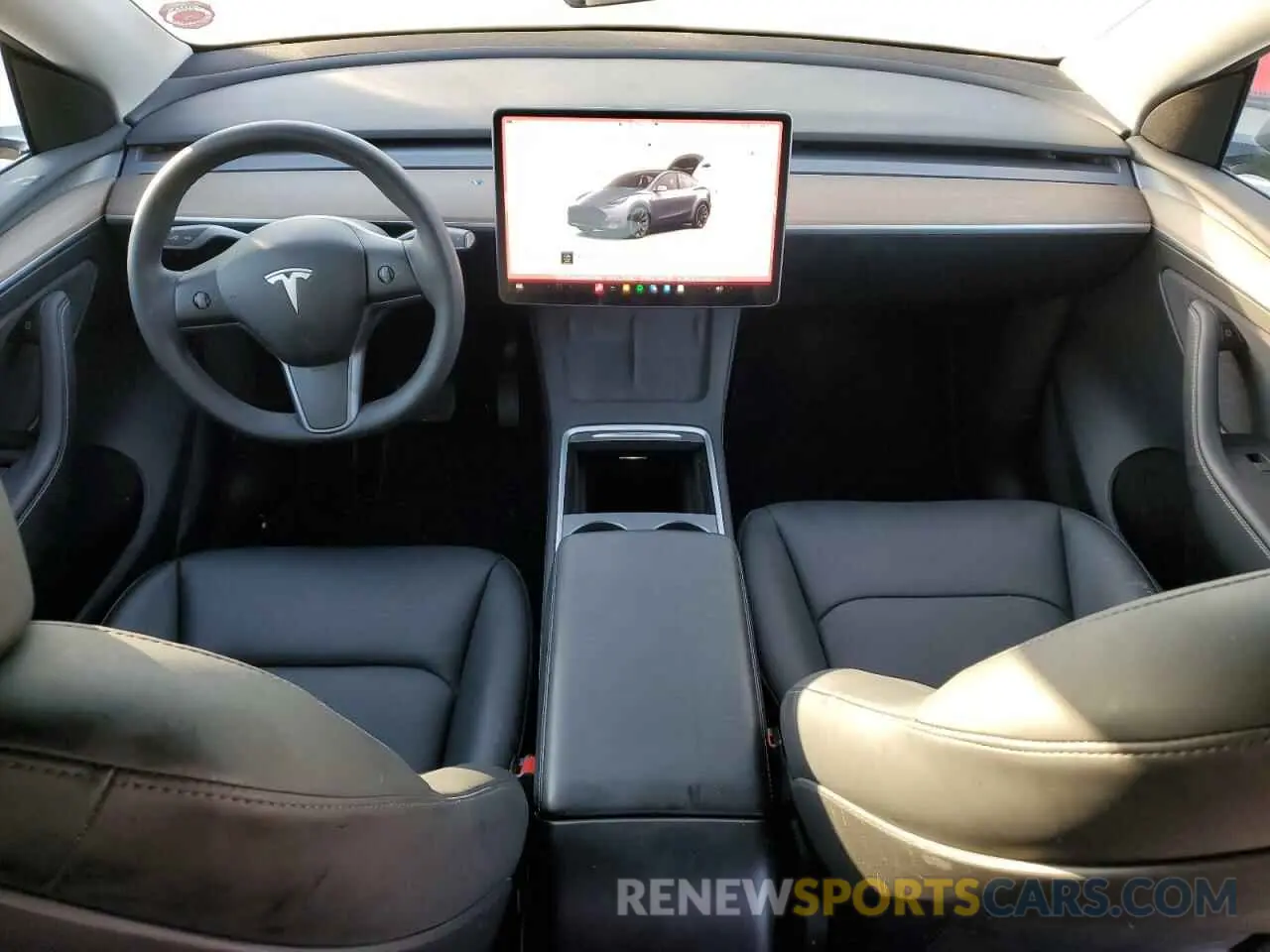 8 fotografías del automóvil dañado 7SAYGDEE7NA013492 TESLA MODEL Y 2022