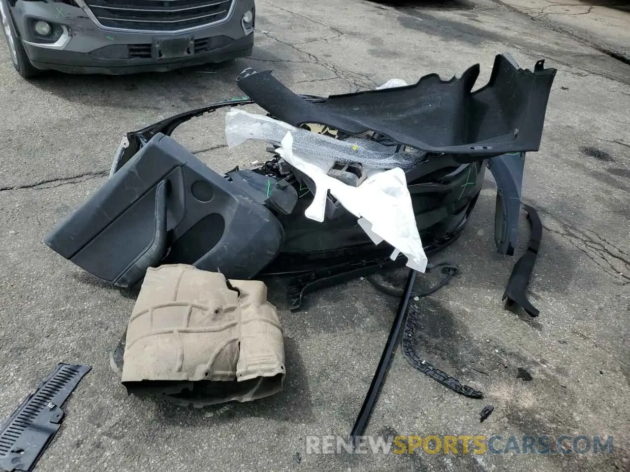 12 fotografías del automóvil dañado 7SAYGDEE7NA014402 TESLA MODEL Y 2022