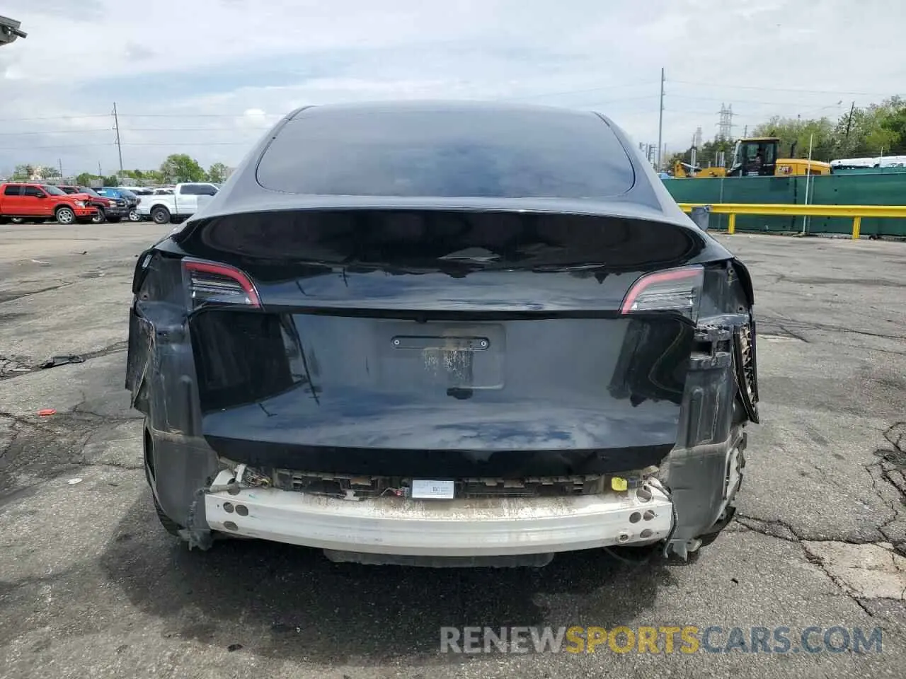 6 fotografías del automóvil dañado 7SAYGDEE7NA014402 TESLA MODEL Y 2022
