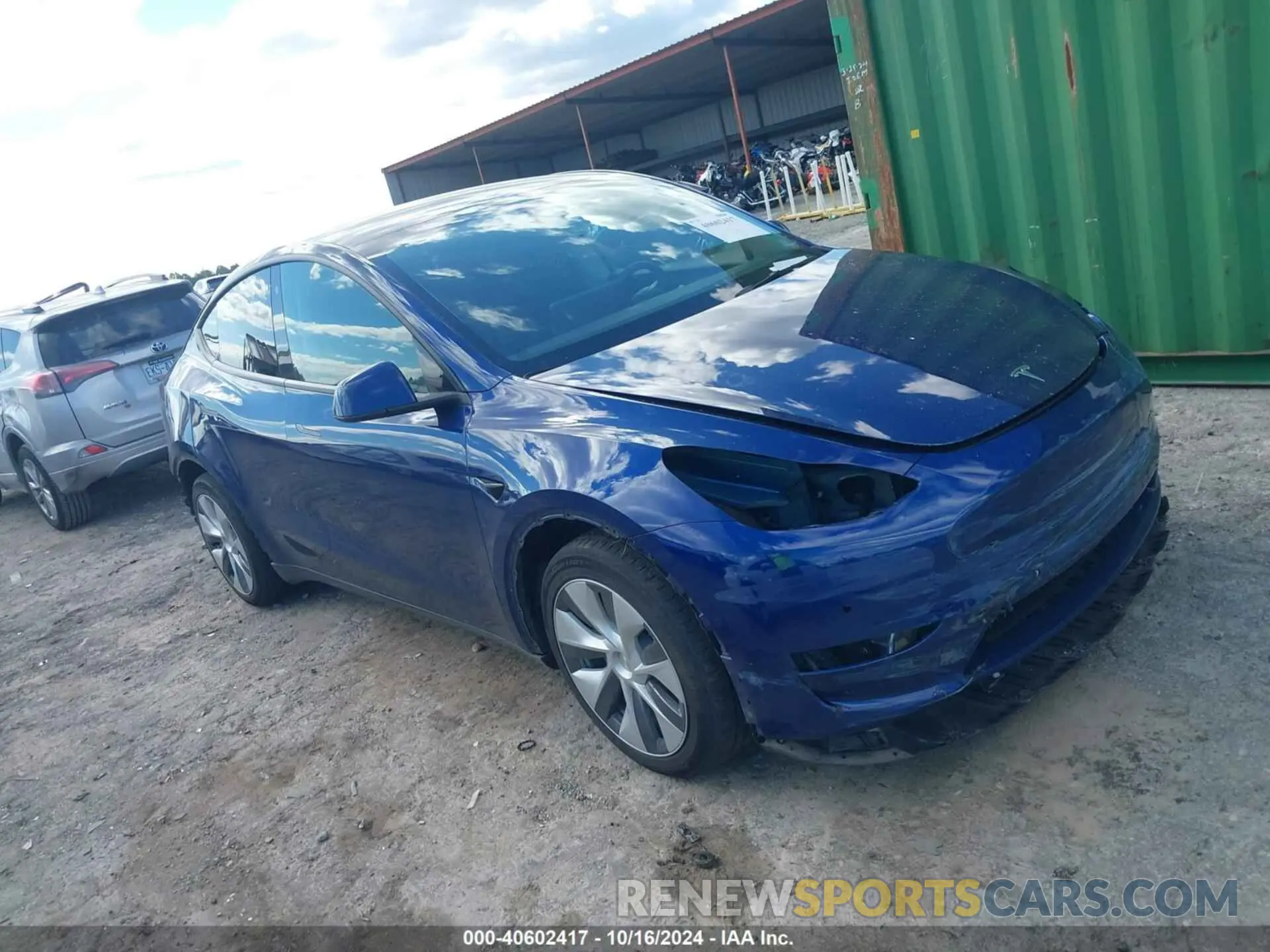 1 fotografías del automóvil dañado 7SAYGDEE7NA015162 TESLA MODEL Y 2022