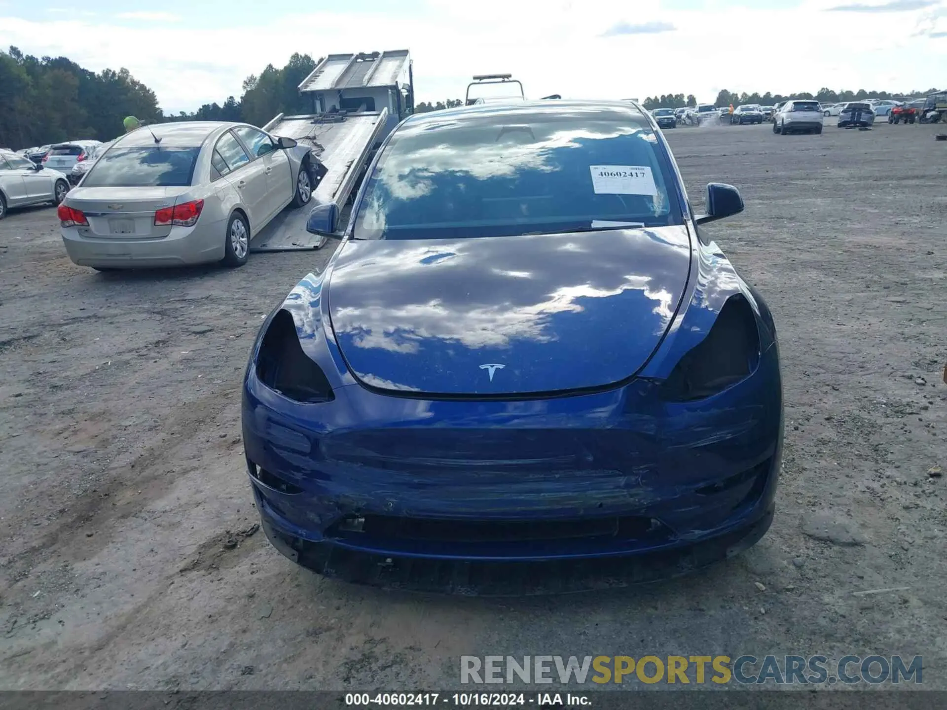 13 fotografías del automóvil dañado 7SAYGDEE7NA015162 TESLA MODEL Y 2022