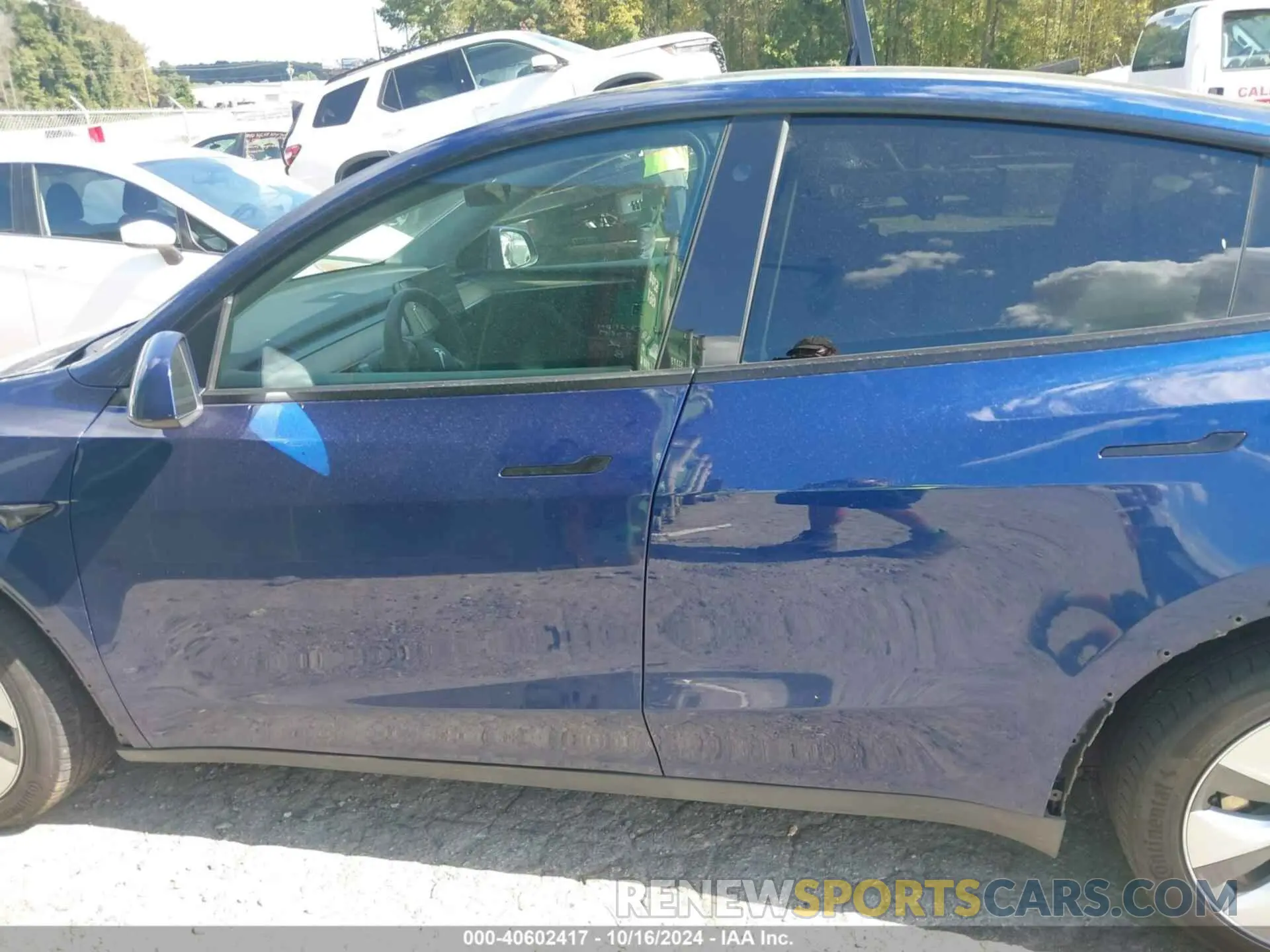 15 fotografías del automóvil dañado 7SAYGDEE7NA015162 TESLA MODEL Y 2022