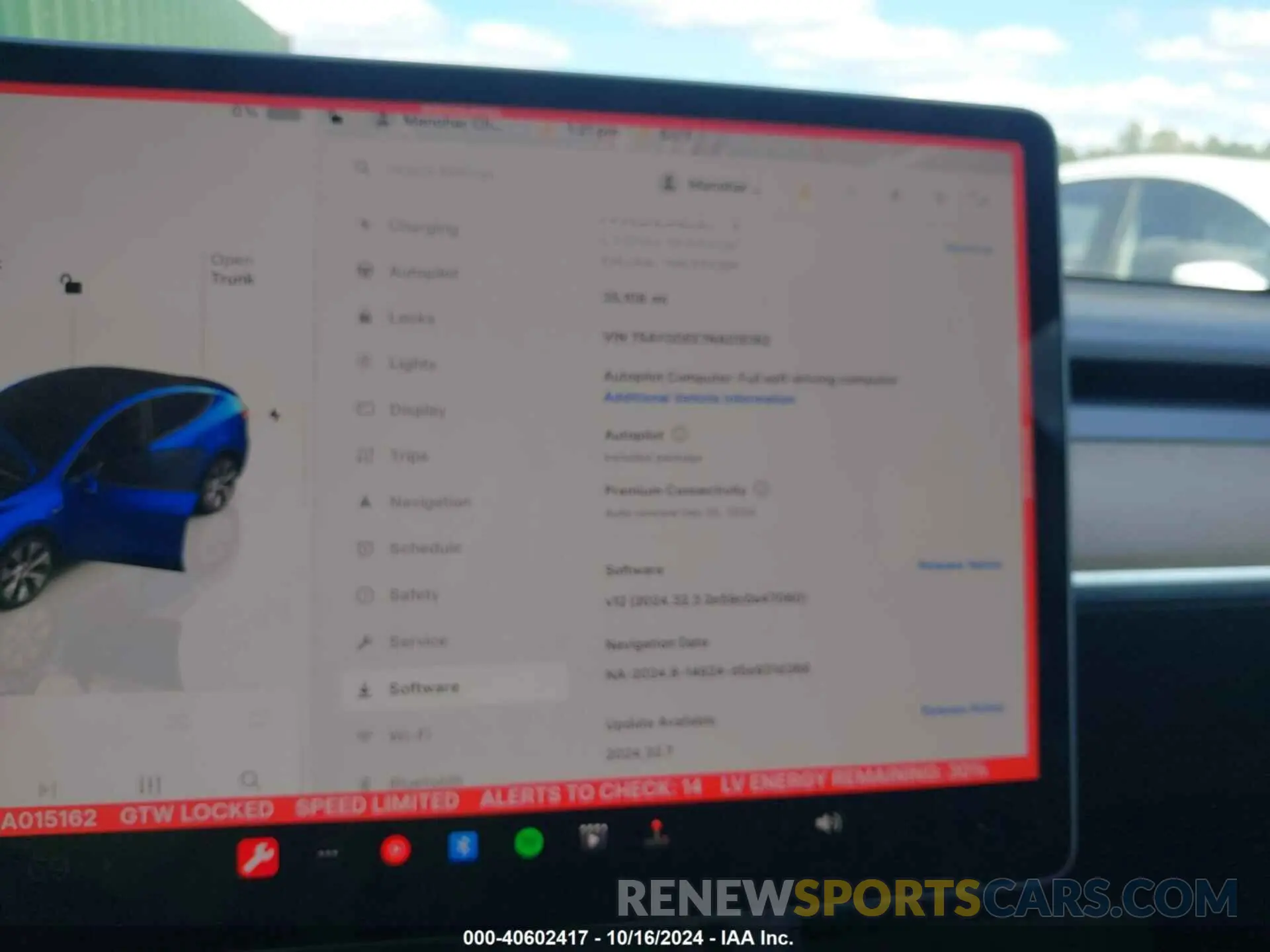 19 fotografías del automóvil dañado 7SAYGDEE7NA015162 TESLA MODEL Y 2022