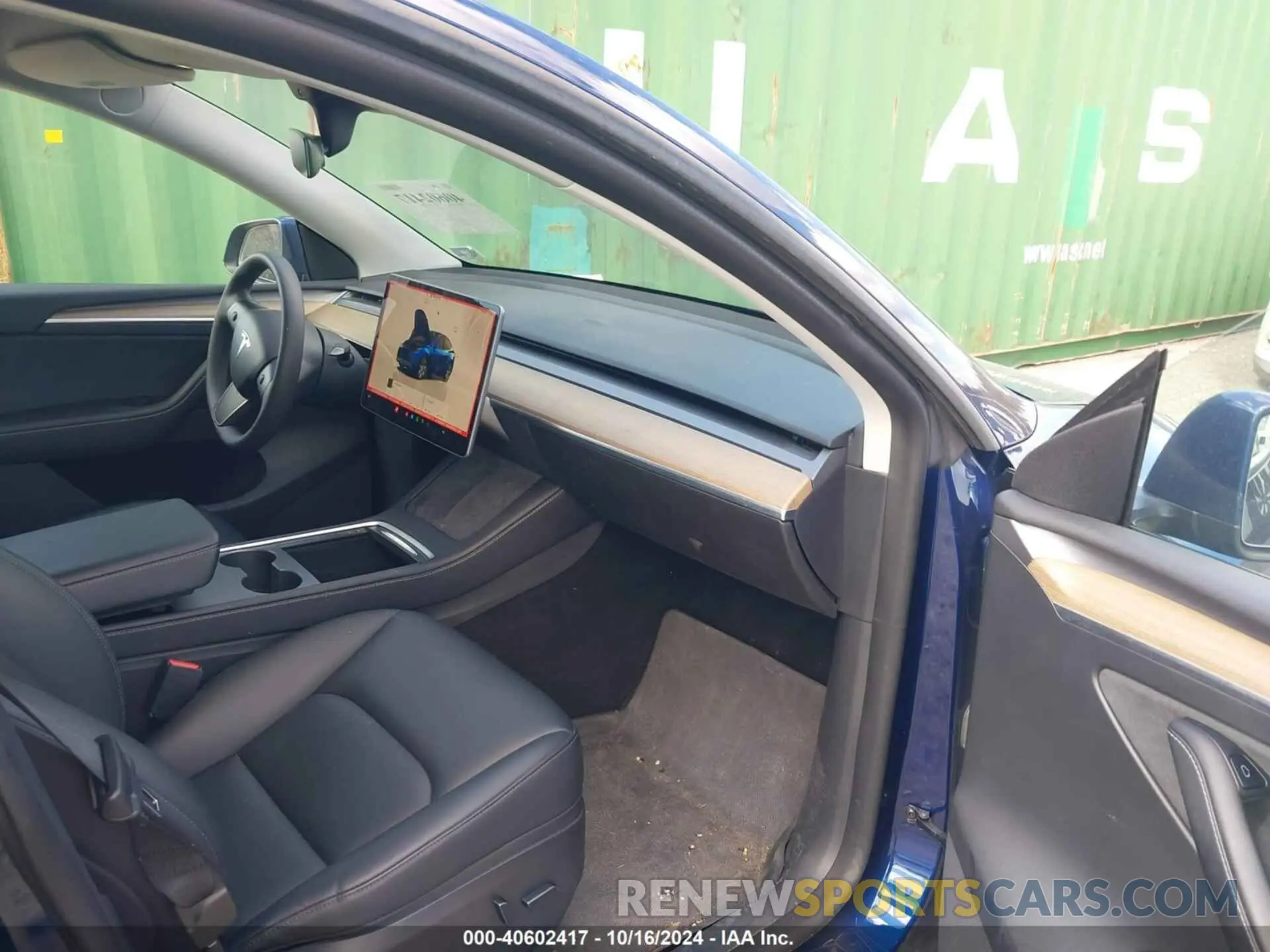 5 fotografías del automóvil dañado 7SAYGDEE7NA015162 TESLA MODEL Y 2022