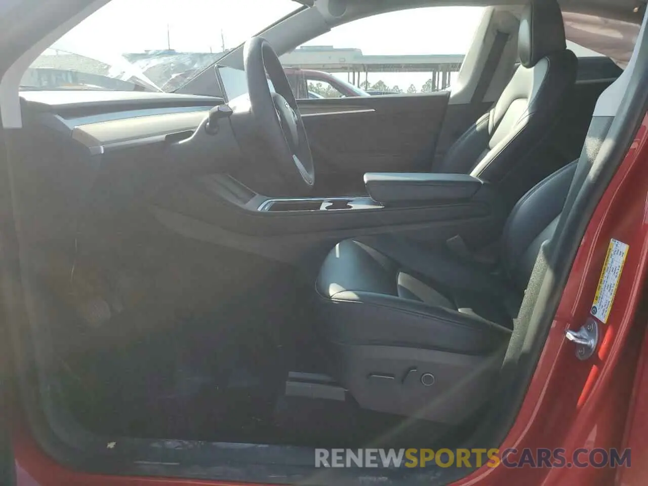 7 fotografías del automóvil dañado 7SAYGDEE7NA021334 TESLA MODEL Y 2022