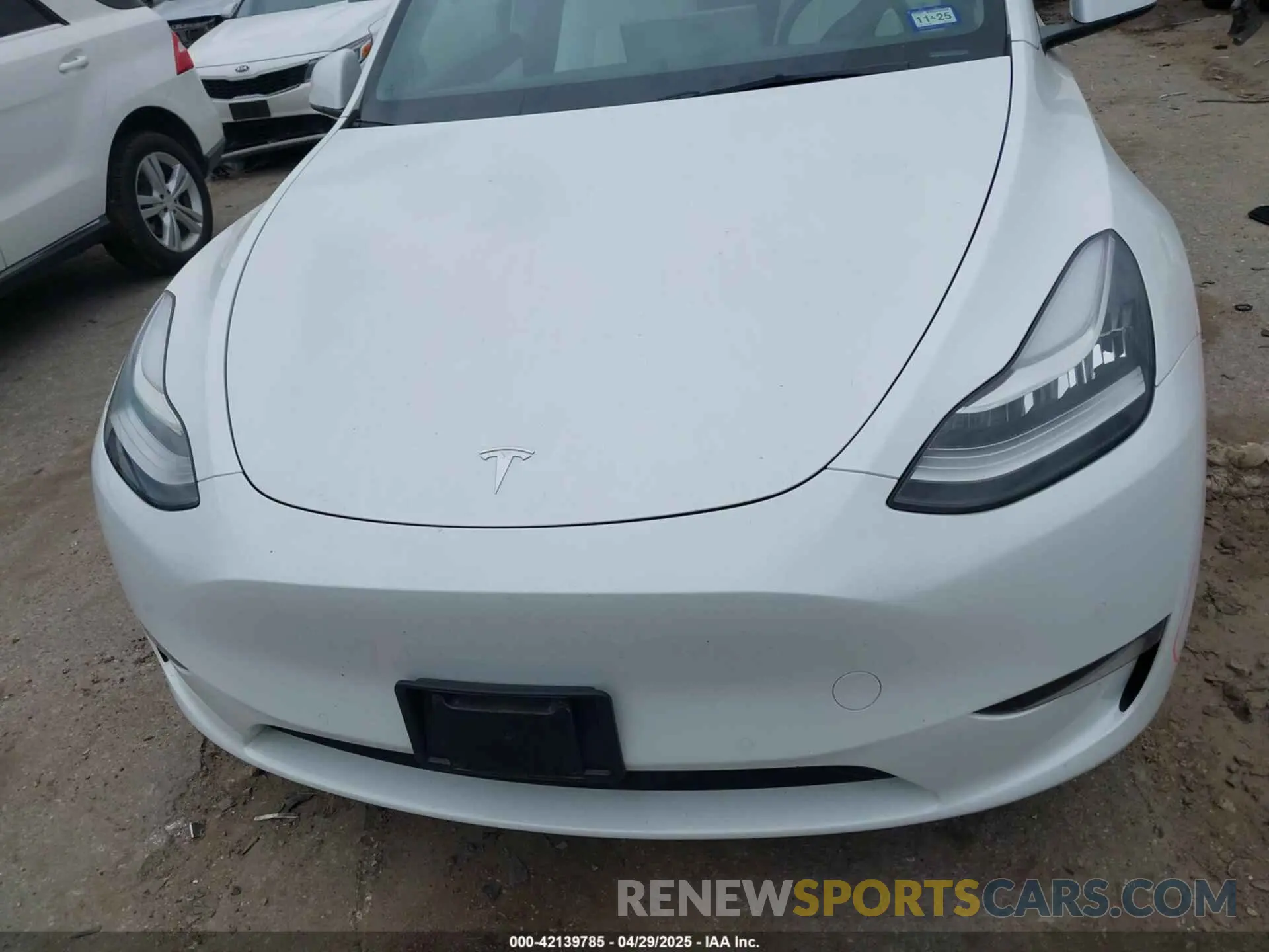 11 fotografías del automóvil dañado 7SAYGDEE7NF310555 TESLA MODEL Y 2022