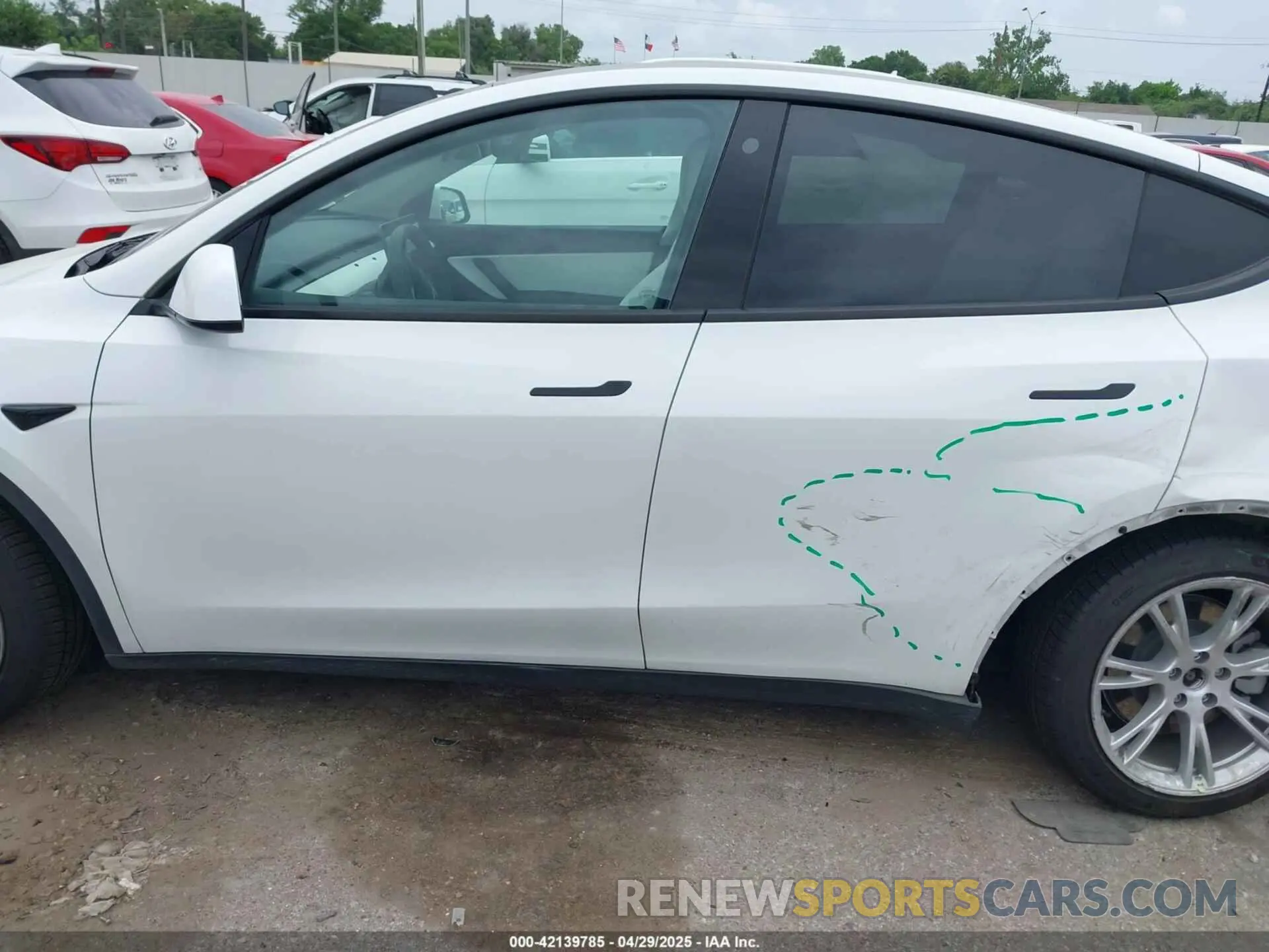 13 fotografías del automóvil dañado 7SAYGDEE7NF310555 TESLA MODEL Y 2022