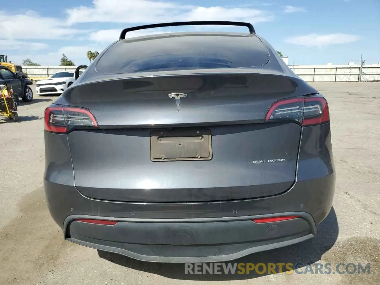 6 fotografías del automóvil dañado 7SAYGDEE7NF351669 TESLA MODEL Y 2022