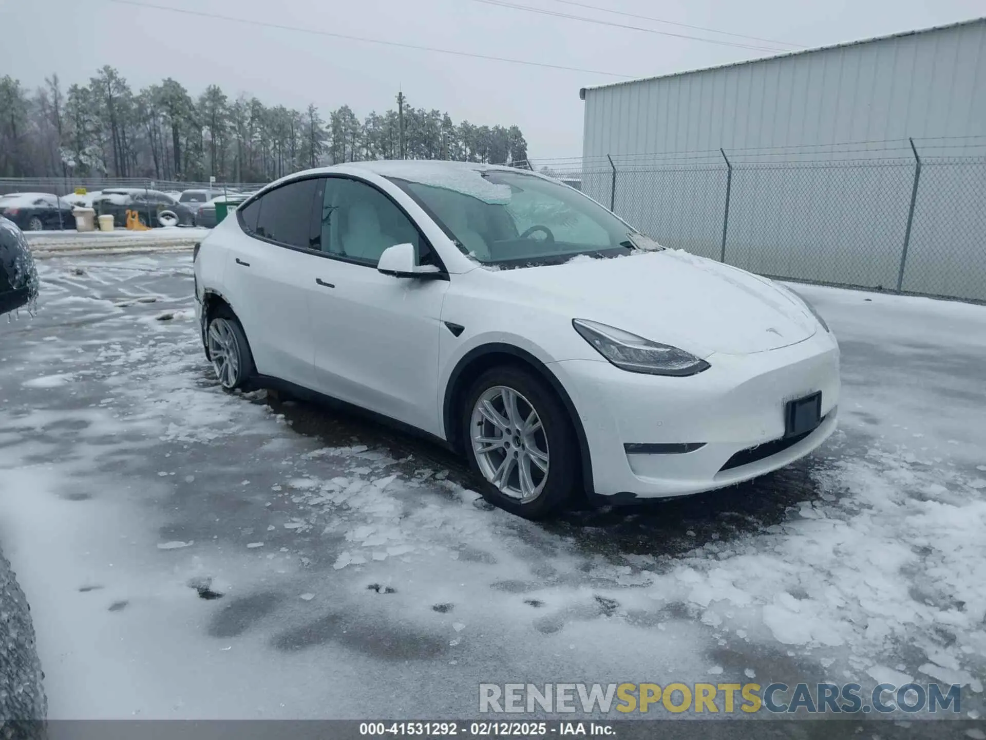 1 fotografías del automóvil dañado 7SAYGDEE7NF367810 TESLA MODEL Y 2022