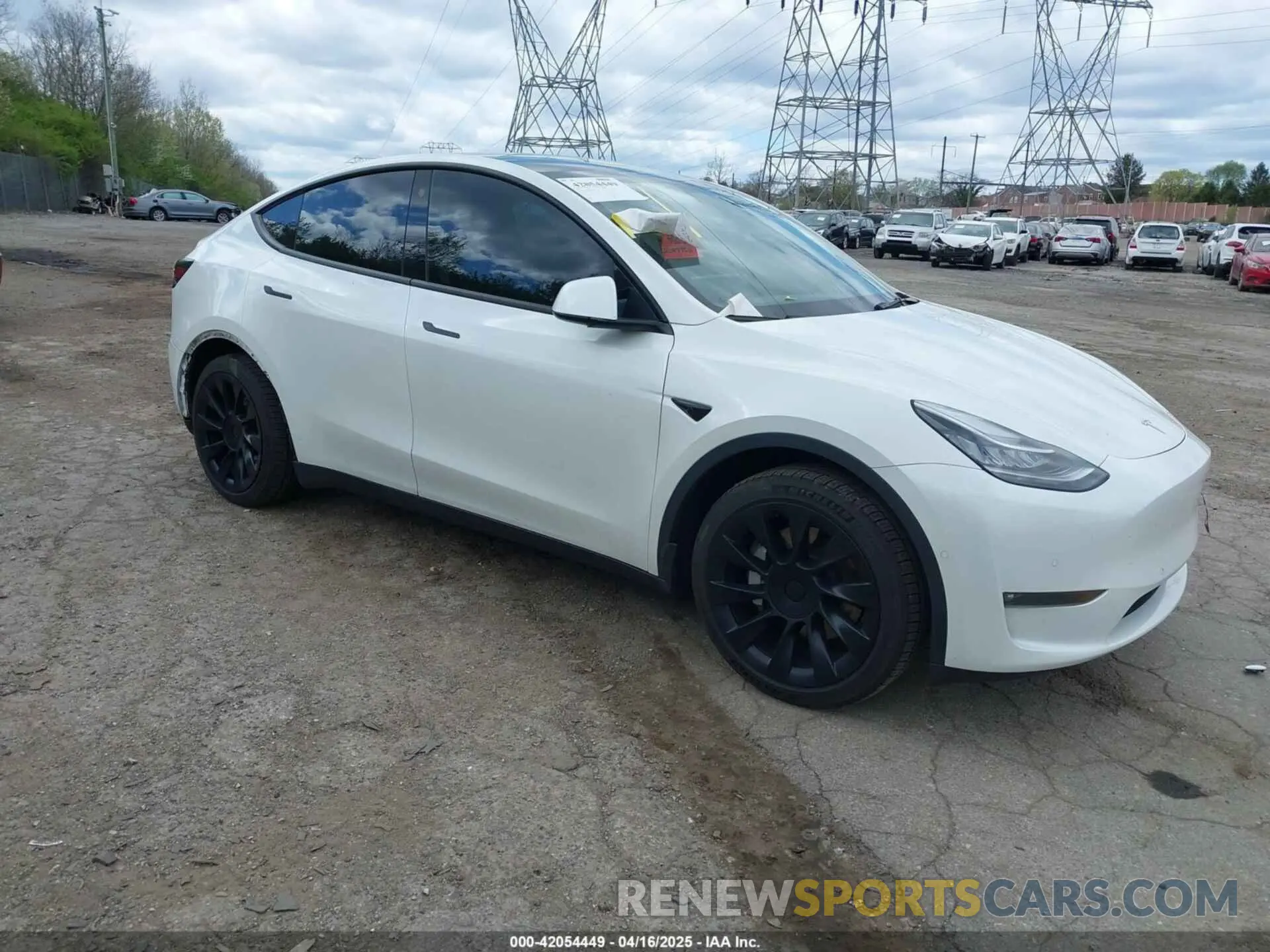 1 fotografías del automóvil dañado 7SAYGDEE7NF385207 TESLA MODEL Y 2022