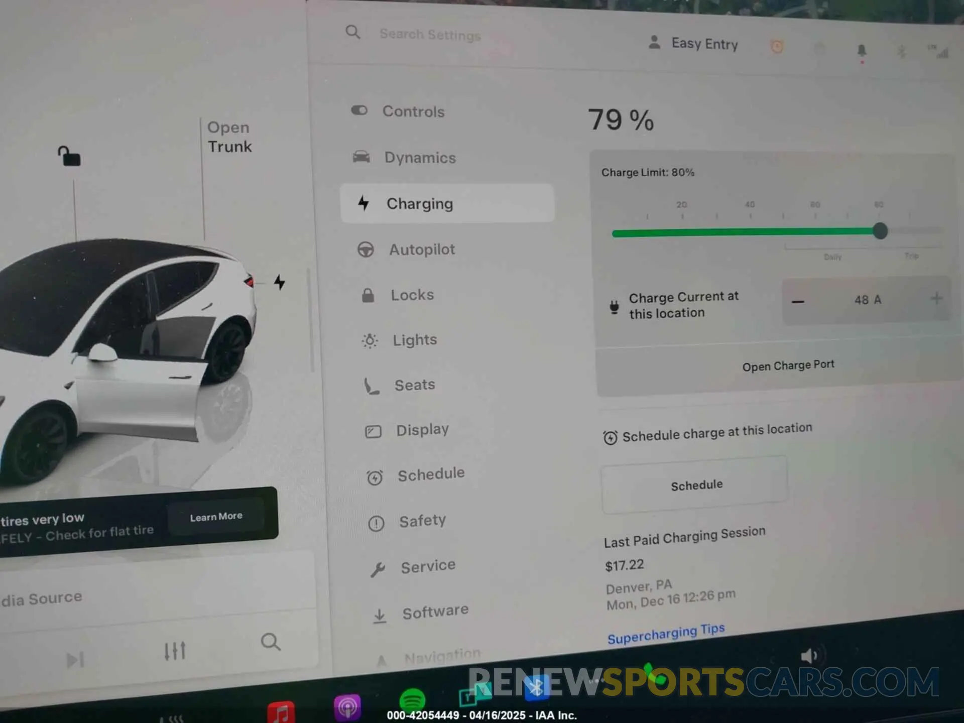 17 fotografías del automóvil dañado 7SAYGDEE7NF385207 TESLA MODEL Y 2022