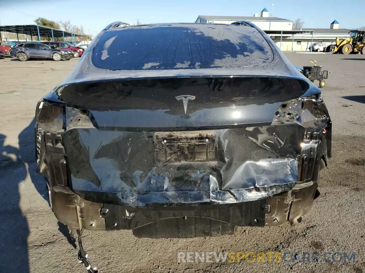 6 fotografías del automóvil dañado 7SAYGDEE7NF403897 TESLA MODEL Y 2022